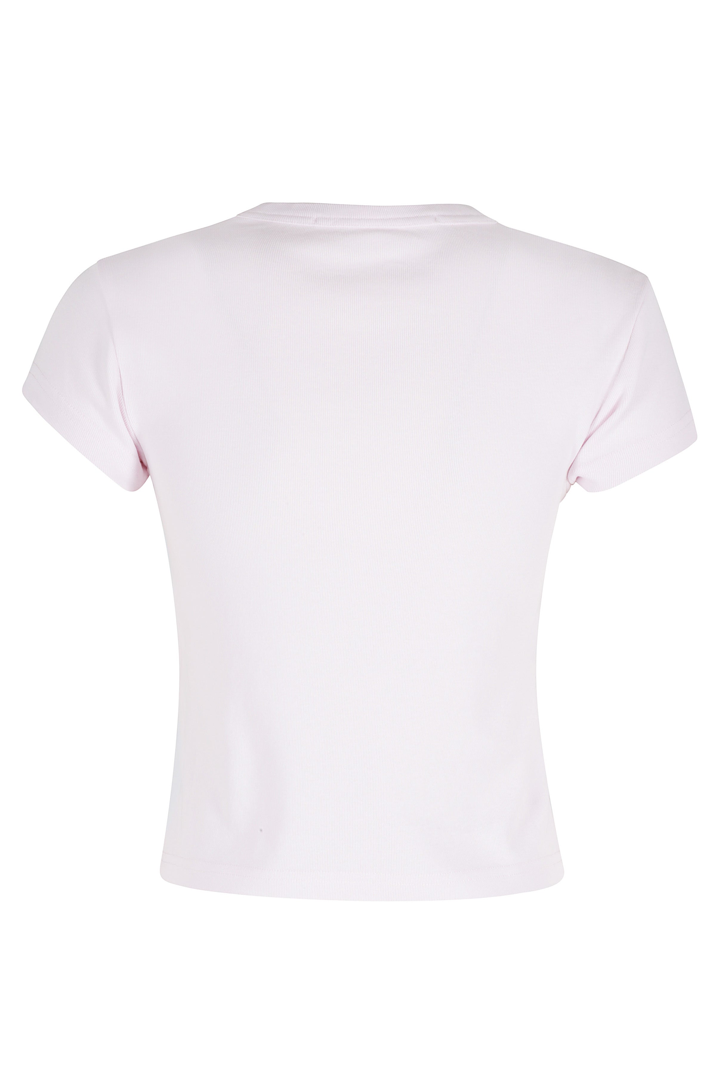 Baby Tee Hotfix Graphic Pink & Purple Cotton T-shirt