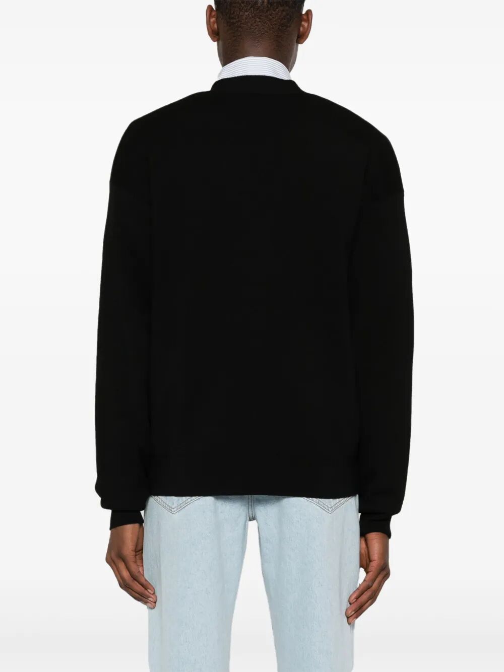 Drole Cardigan Black Merino Sweater