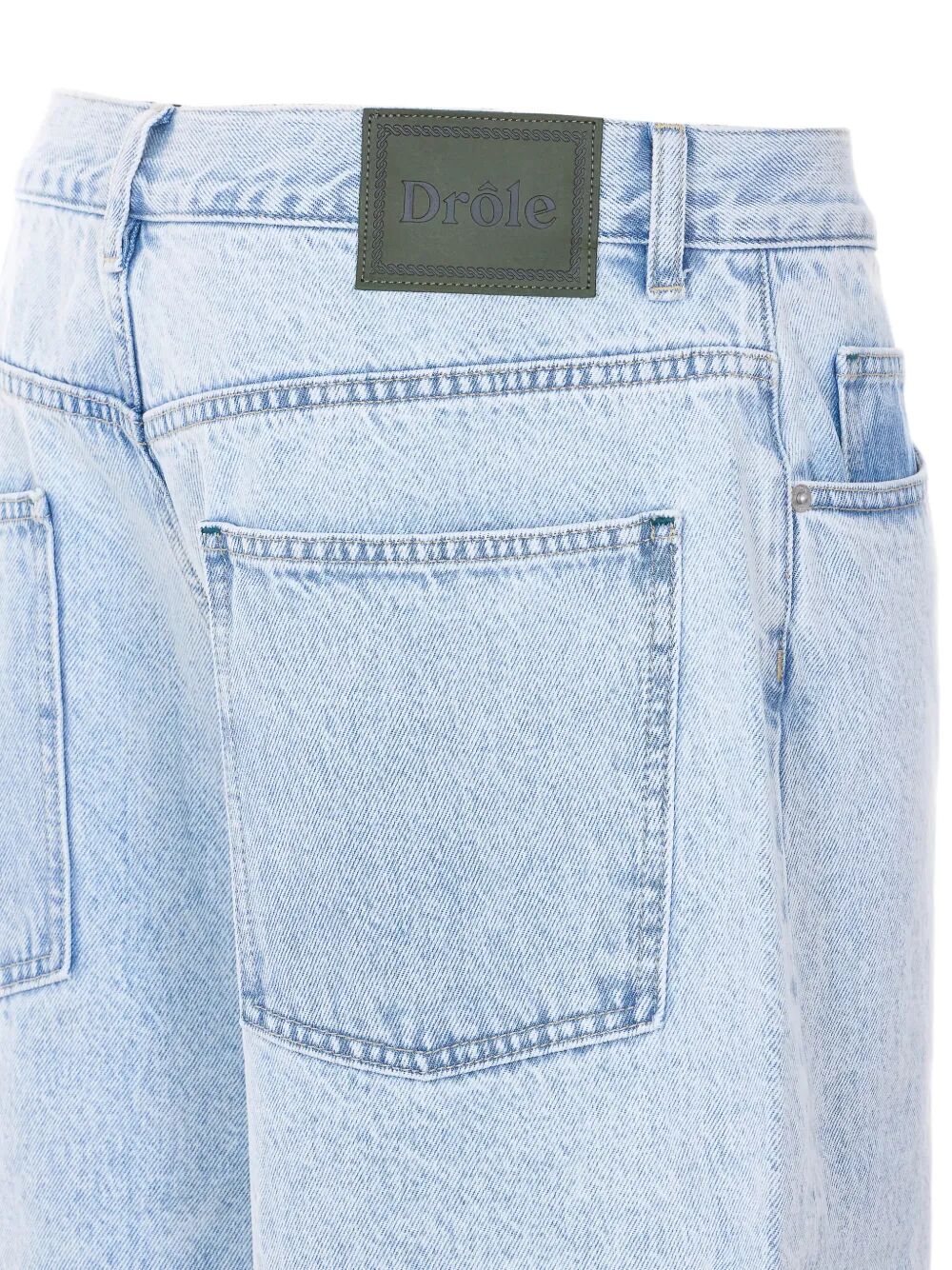 Jean Baggy Bleu Blue Cotton