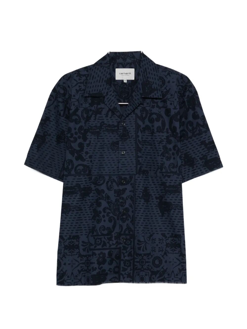 S-S Vestige Shirt Blue Cotton Poplin
