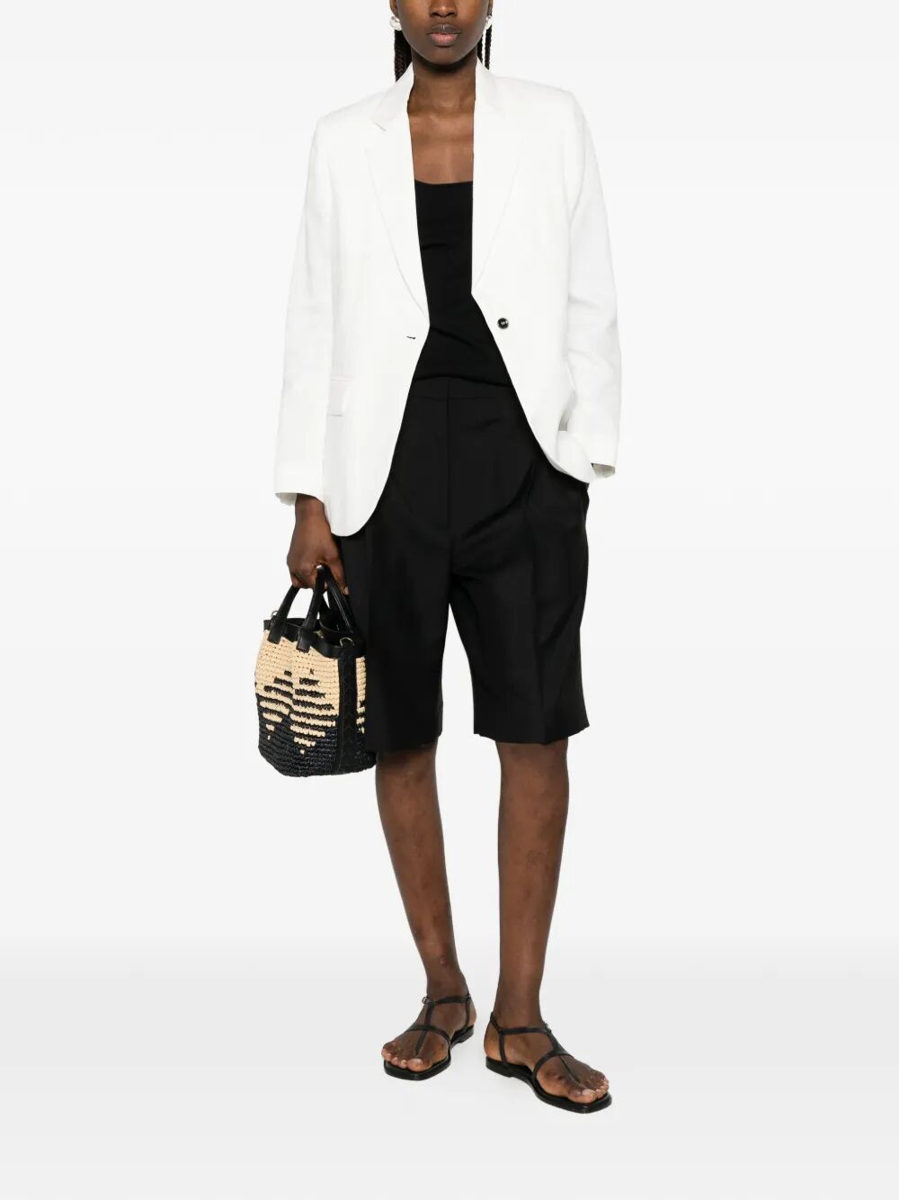 Bella Blazer White Vi Li Jacket