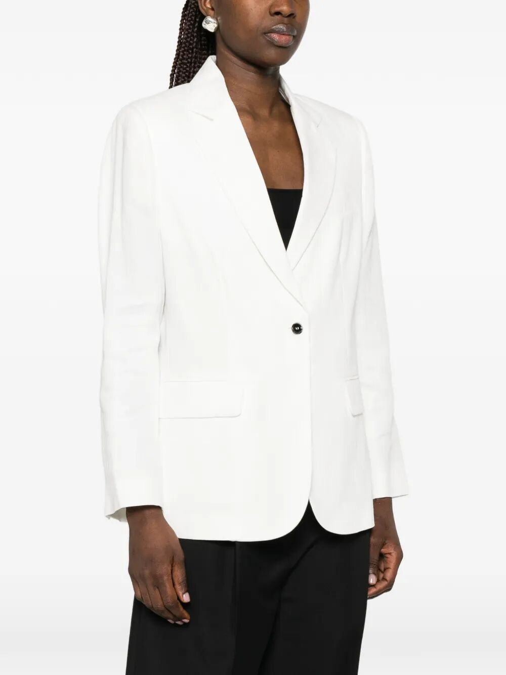 Bella Blazer White Vi Li Jacket