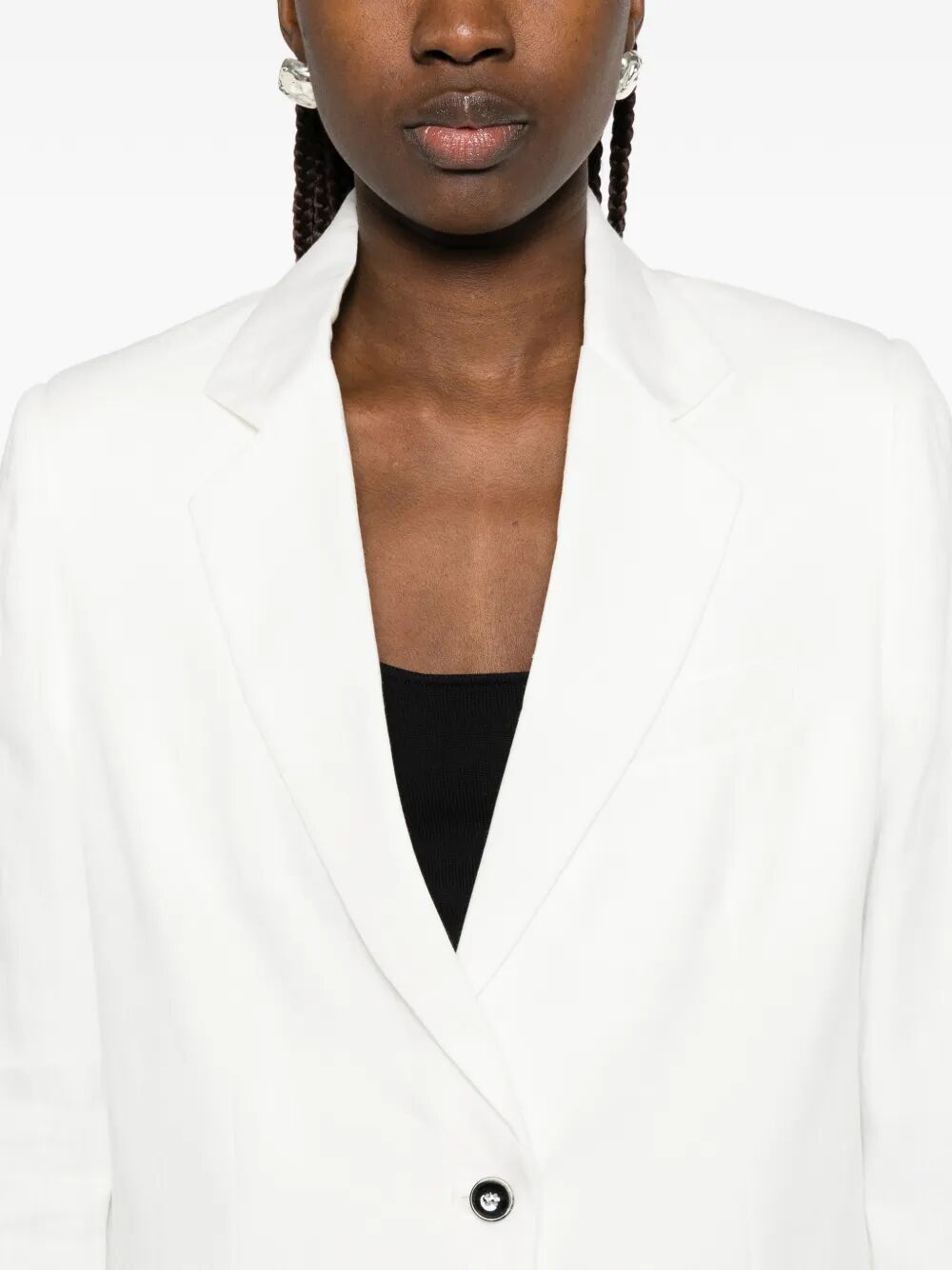 Bella Blazer White Vi Li Jacket