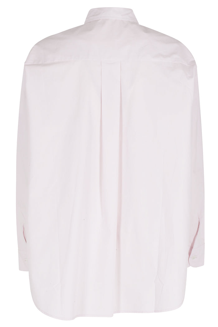 Camicia Ml Pink & Purple Cotone