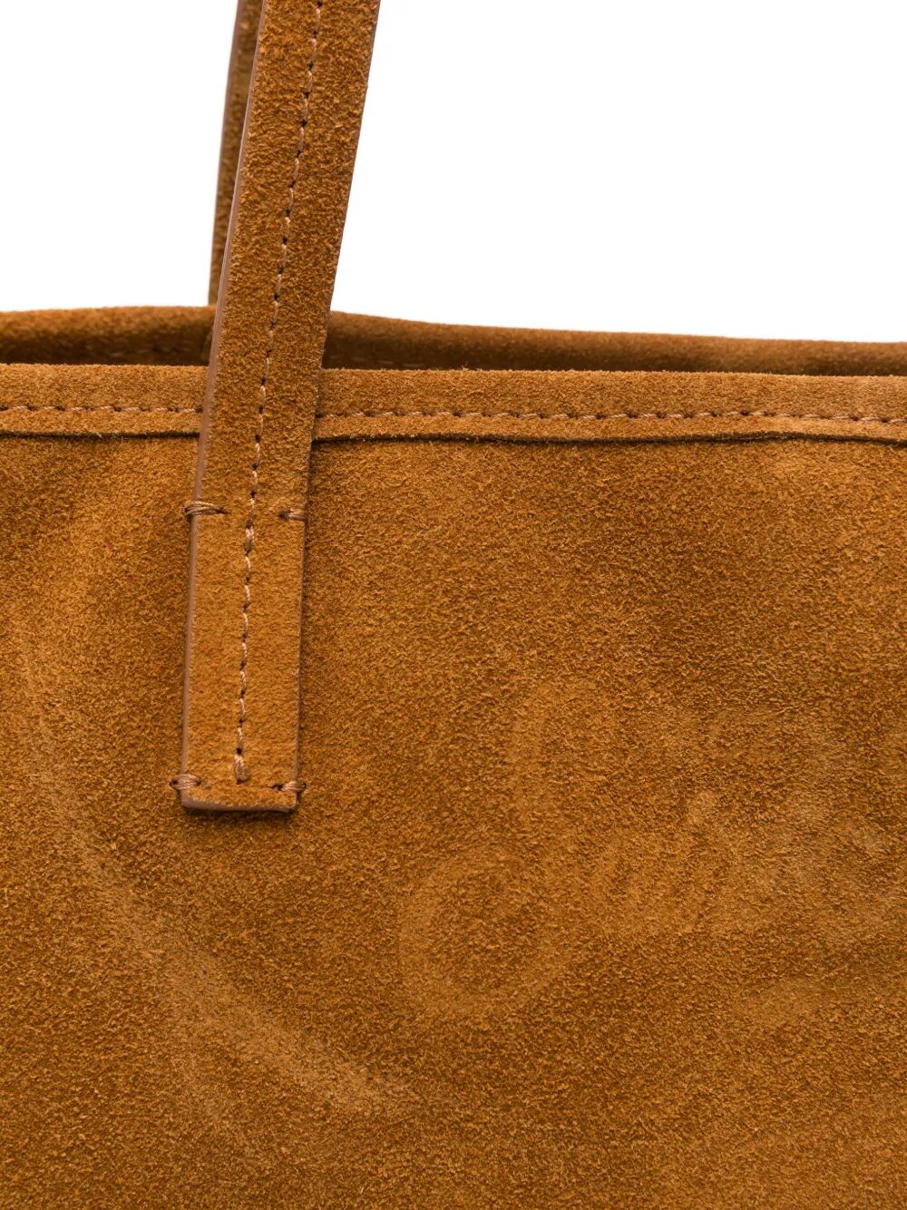 City Bag Mid Suede Multicolour Real Leather