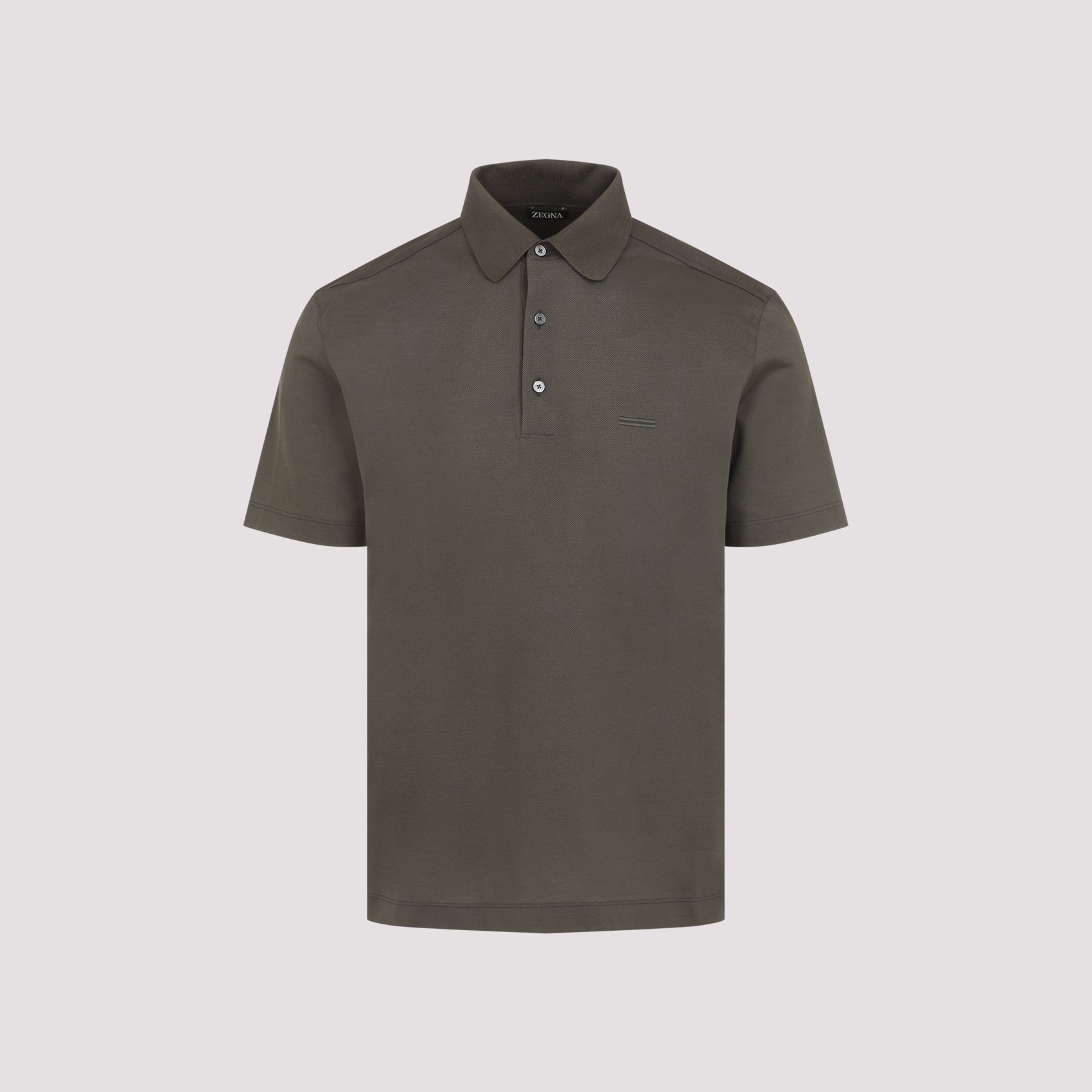 Cotton Polo Grey