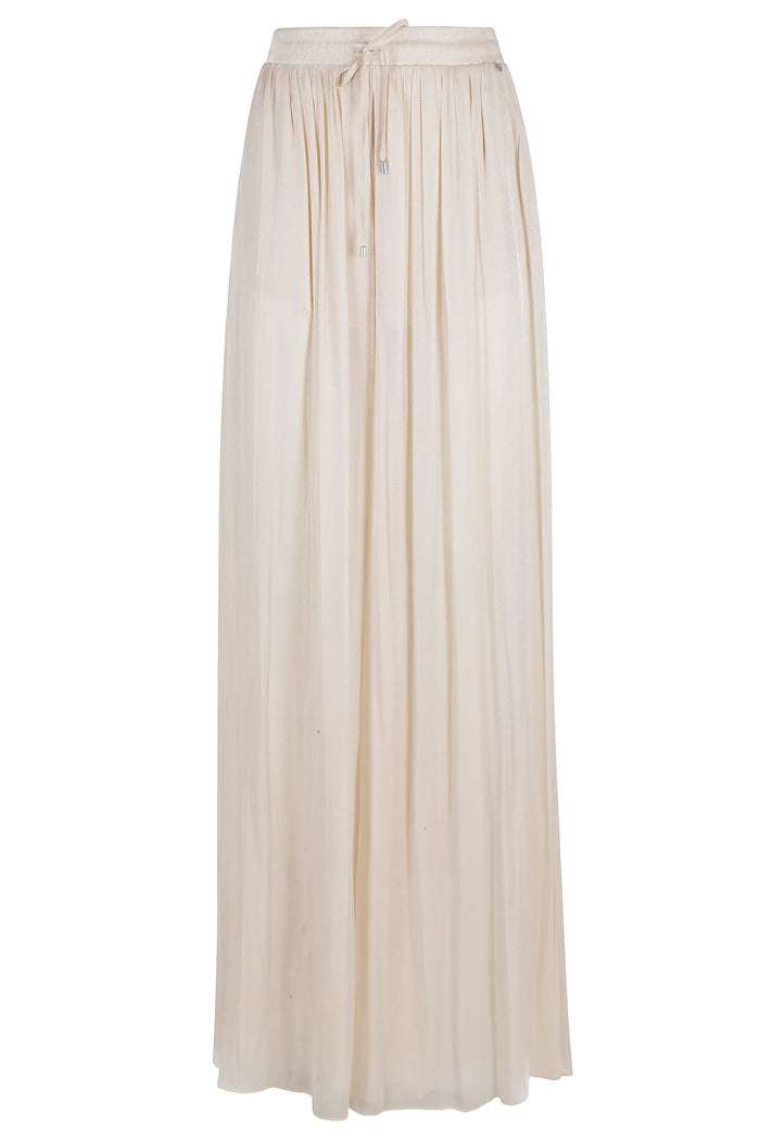 Trousers Nude & Neutrals Poliestere Pantaloni