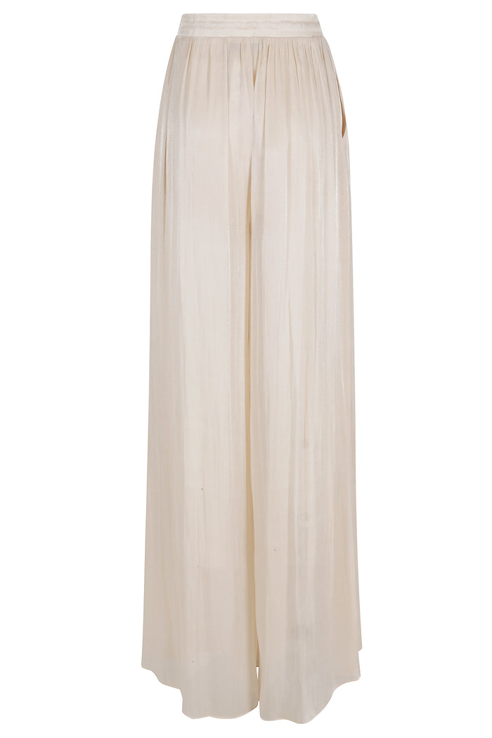 Trousers Nude & Neutrals Poliestere Pantaloni