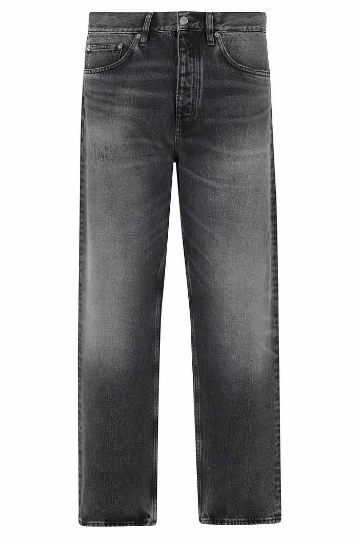 Loose Black Cotone Jean