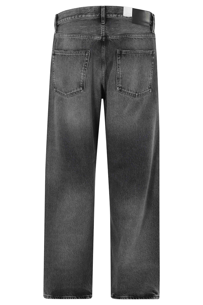 Loose Black Cotone Jean