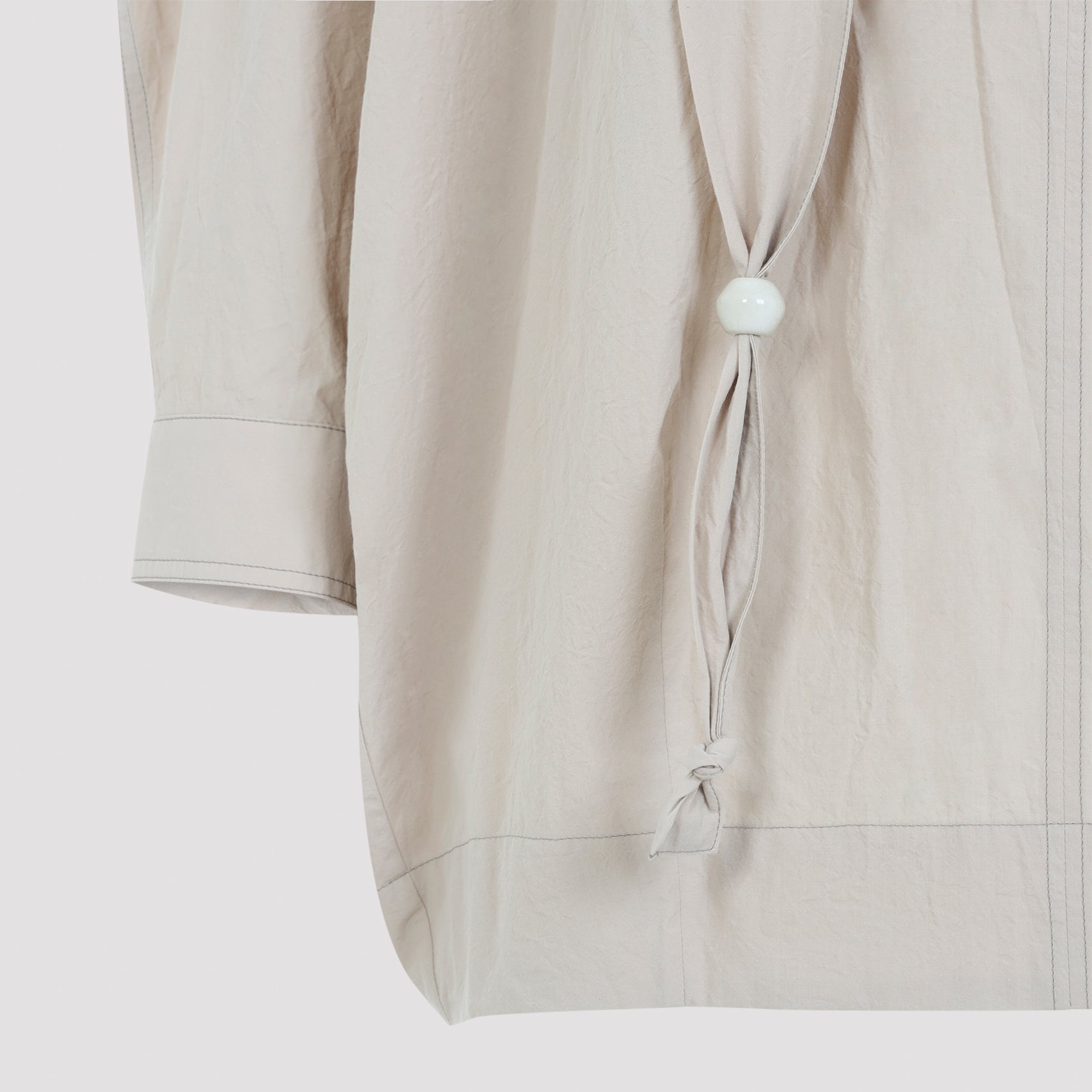 Lemaire Blouse With Scarf Cotton