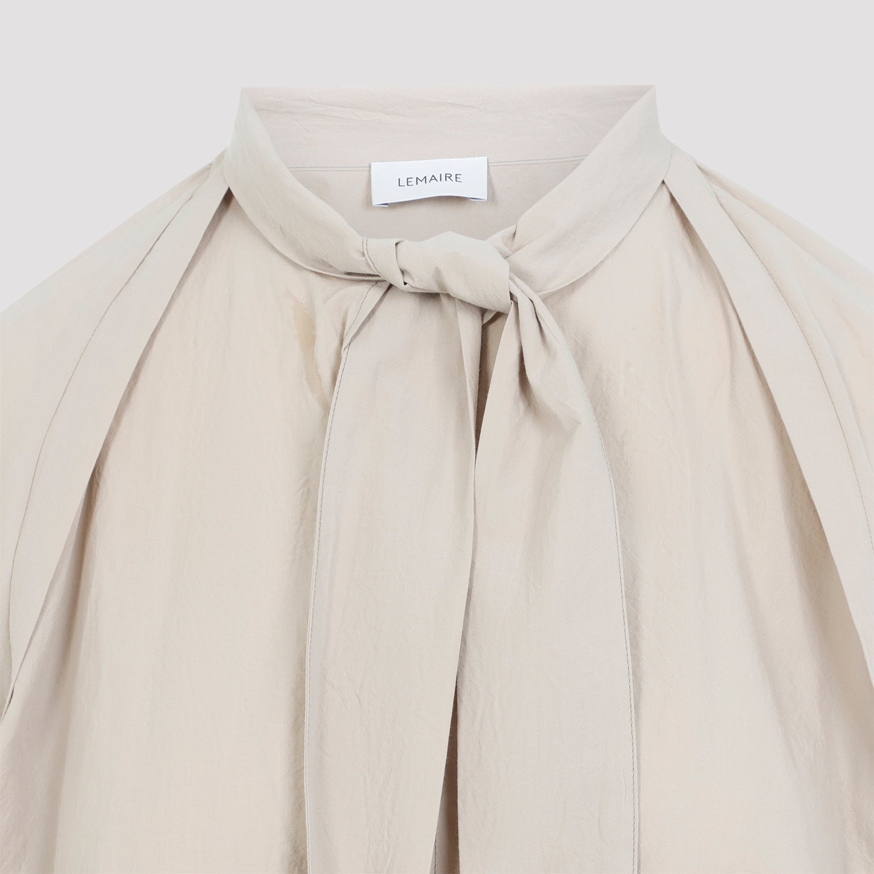 Lemaire Blouse With Scarf Cotton