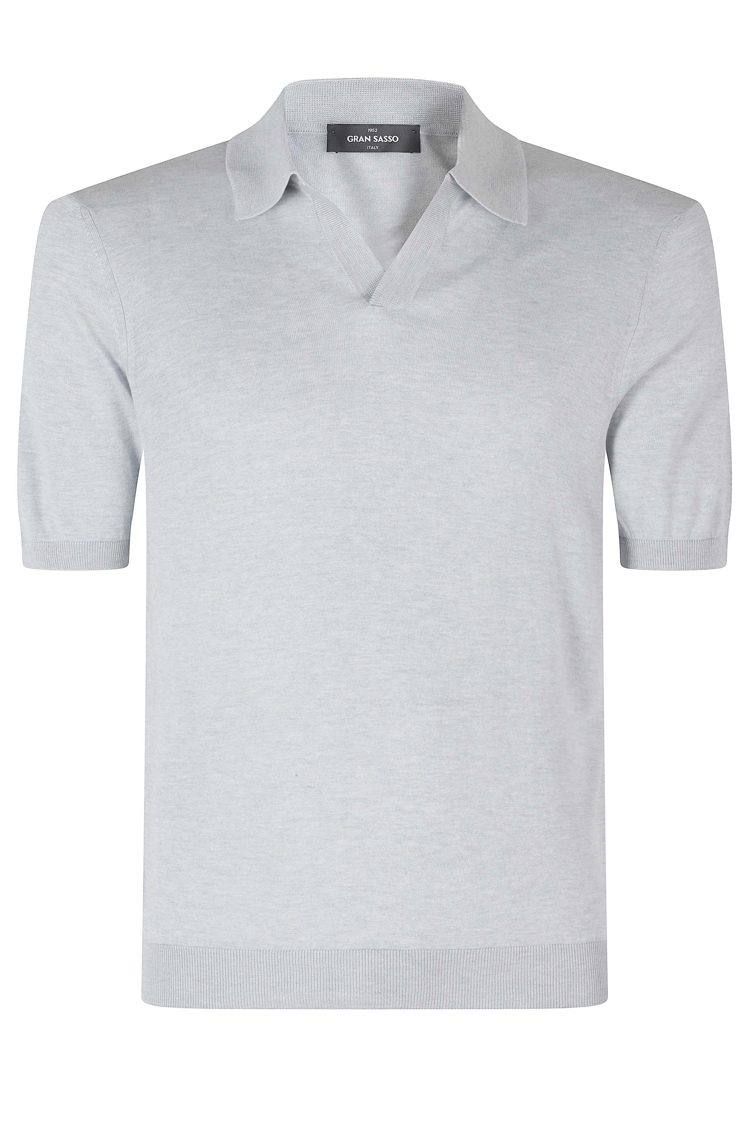 Polo Maglia Skipper Seta Grey Silk