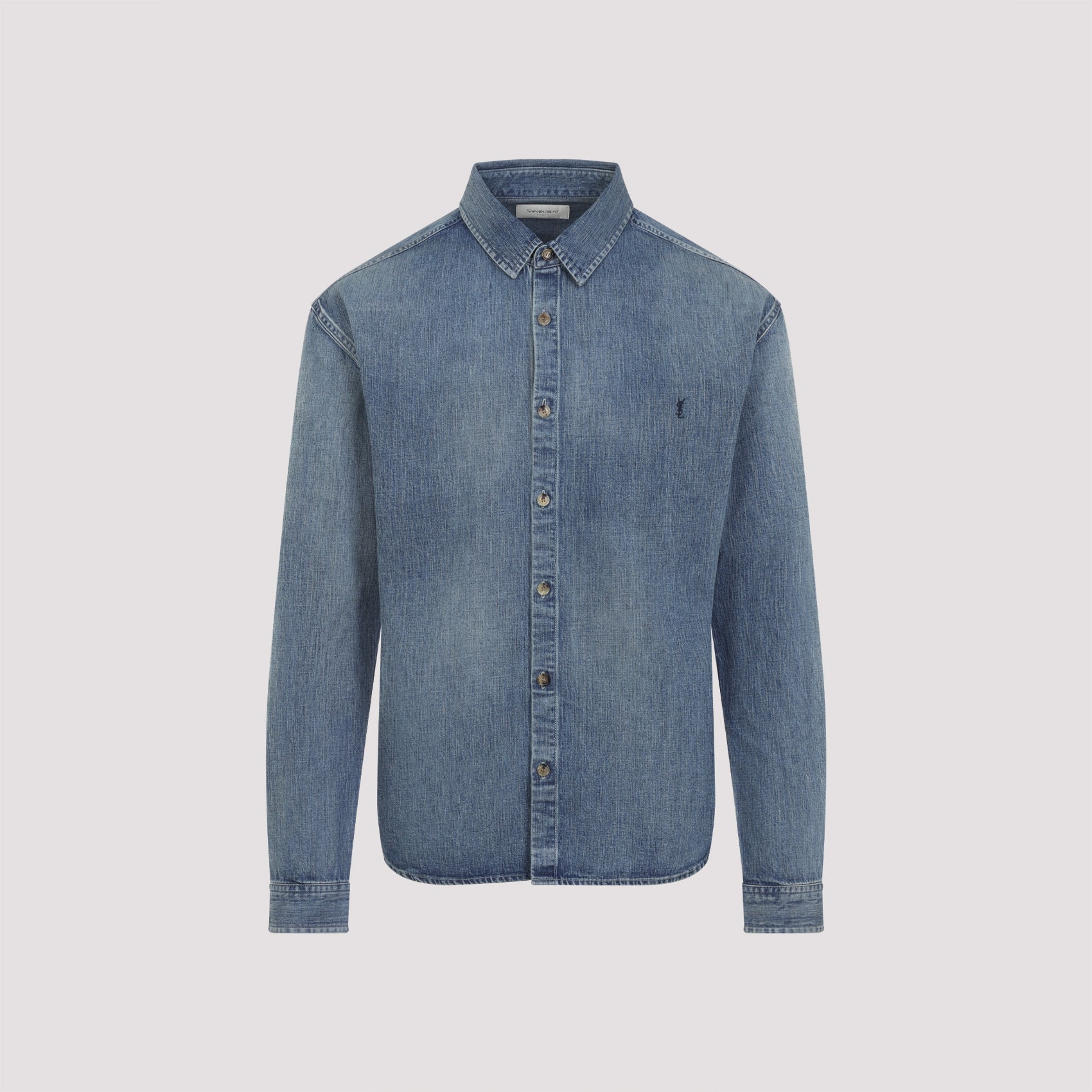 Cassandre Shirt Blue Cotton