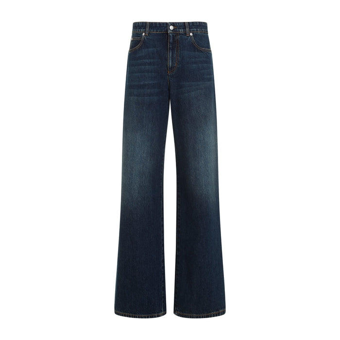Jeans Blue Cotton