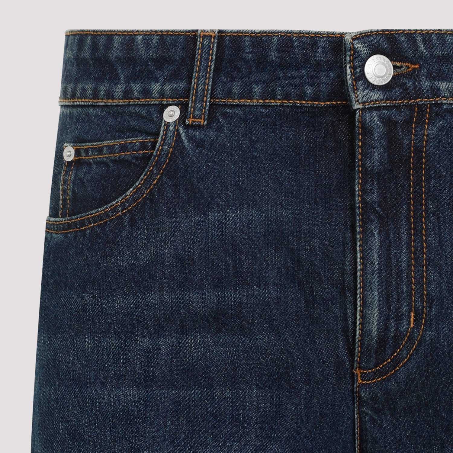 Jeans Blue Cotton