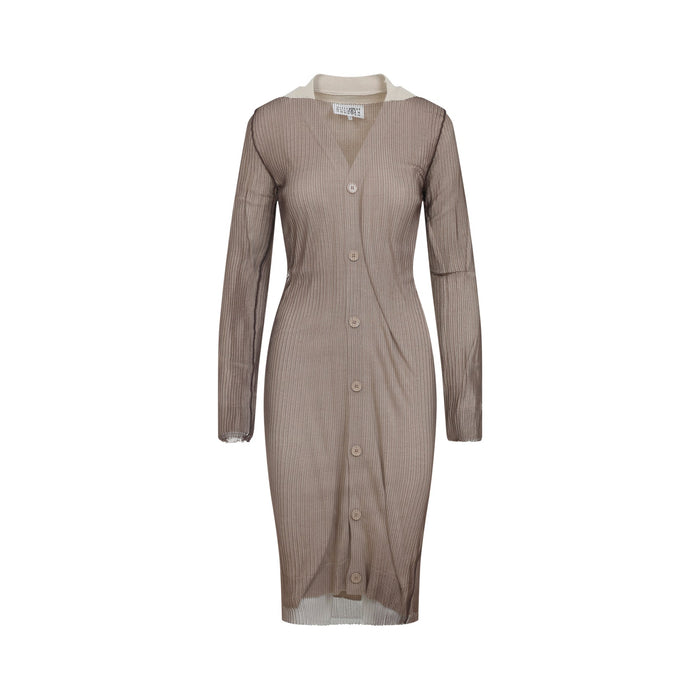 Mm6 Cardigan Nude & Neutrals Wool