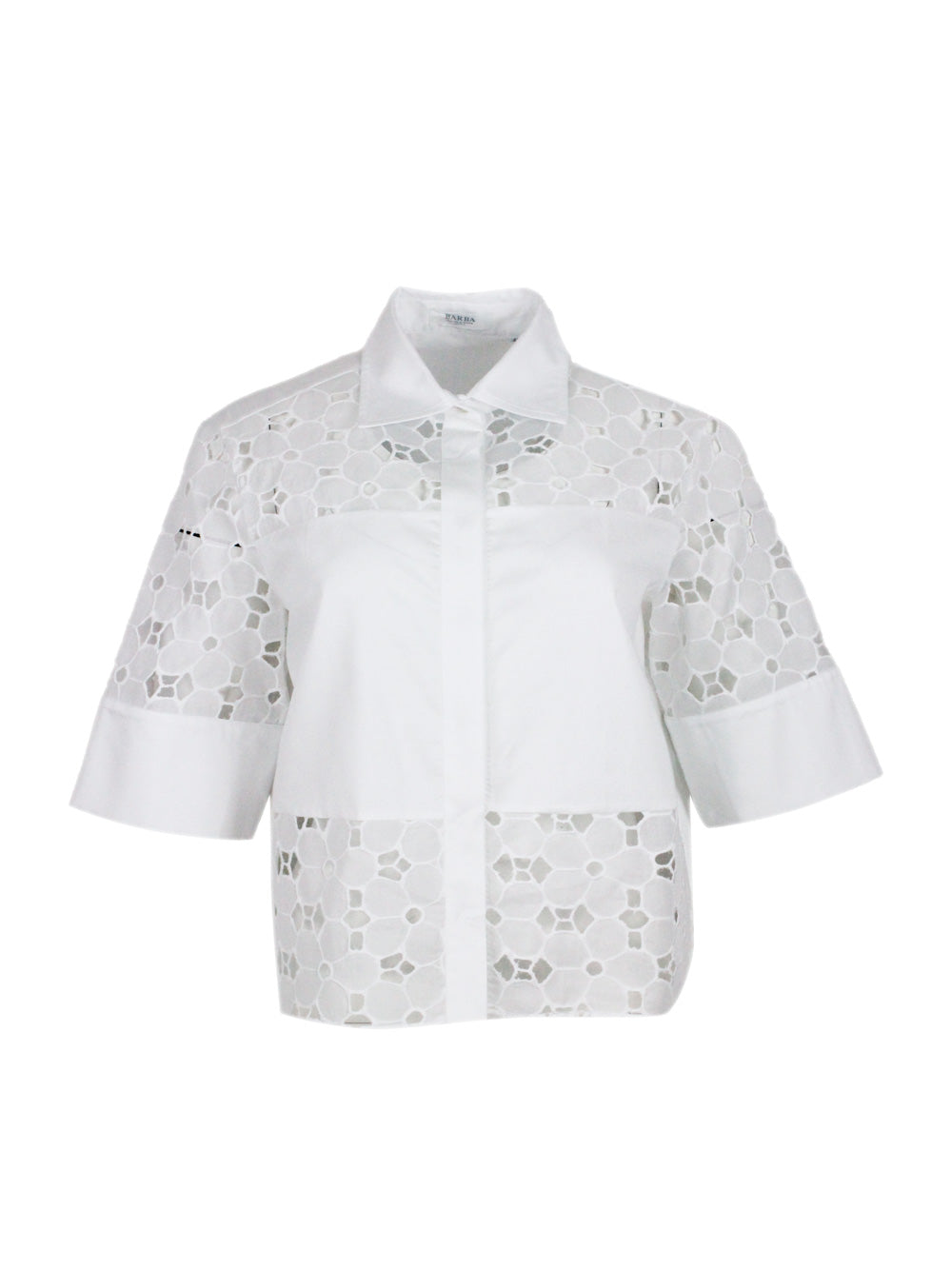 Barba Napoli Shirts White 100co