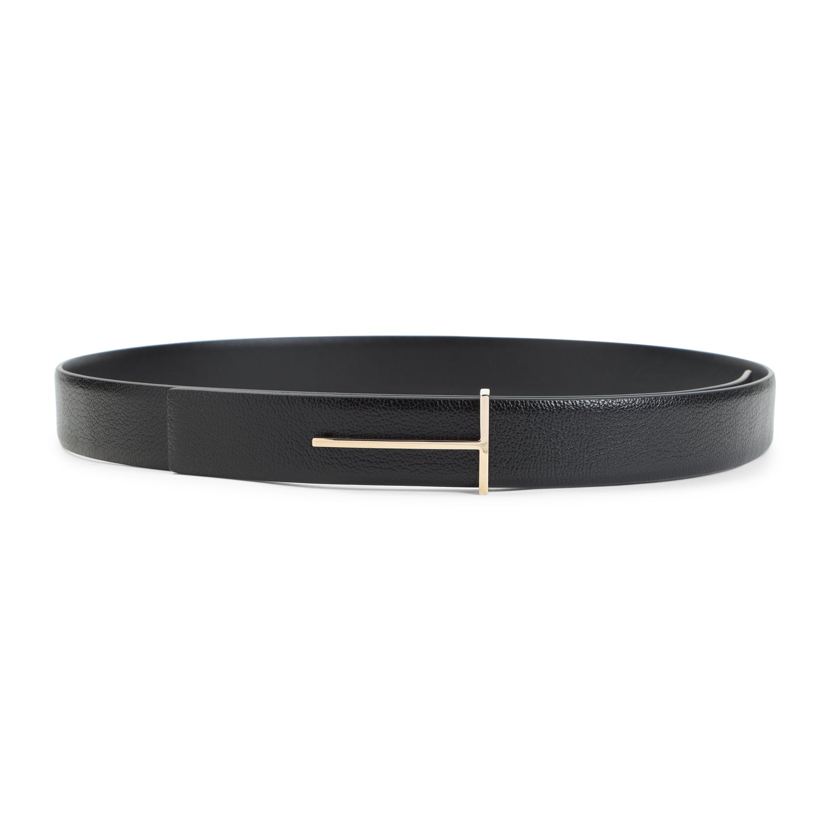 Goat Leather Belt Black