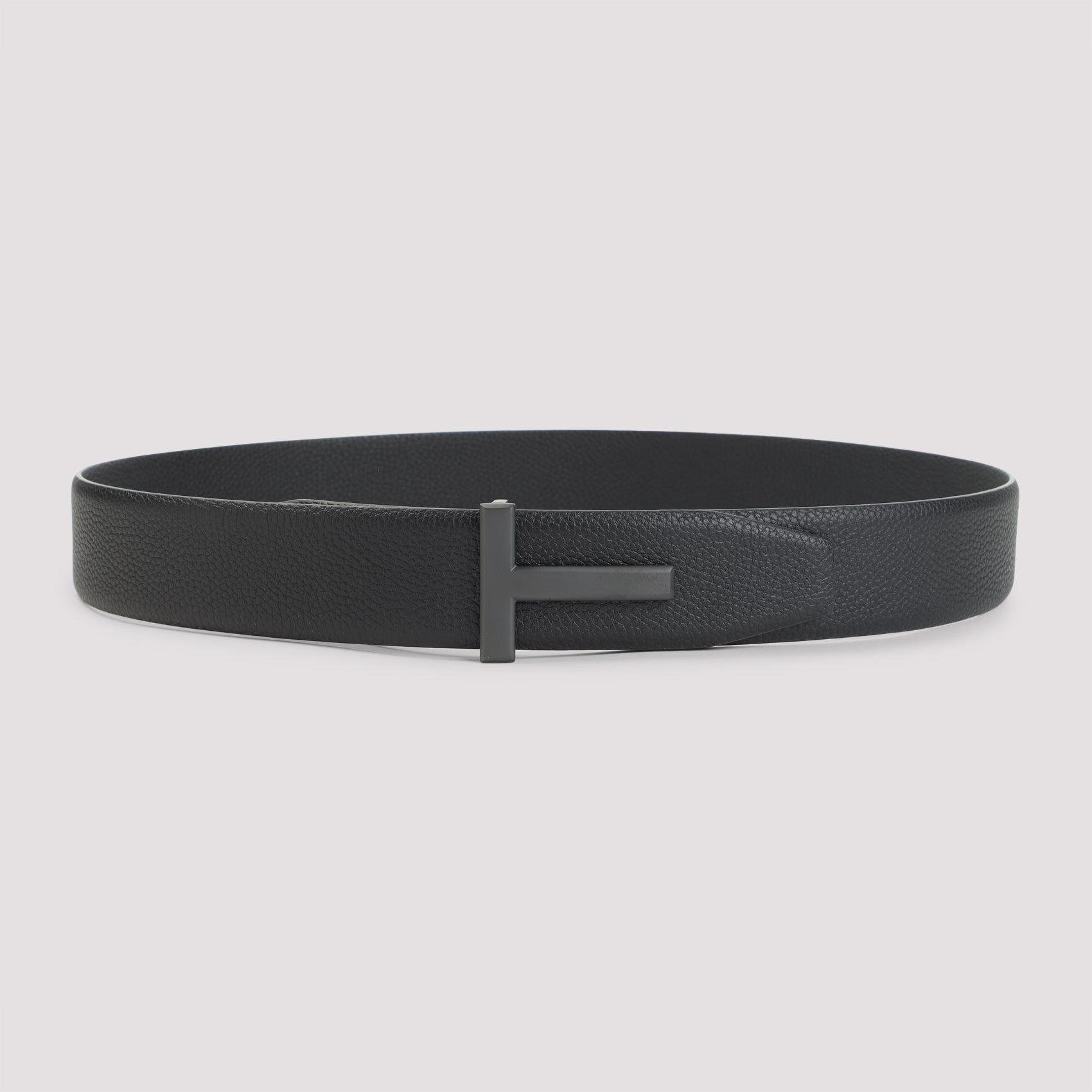 Calf Leather Belt Black
