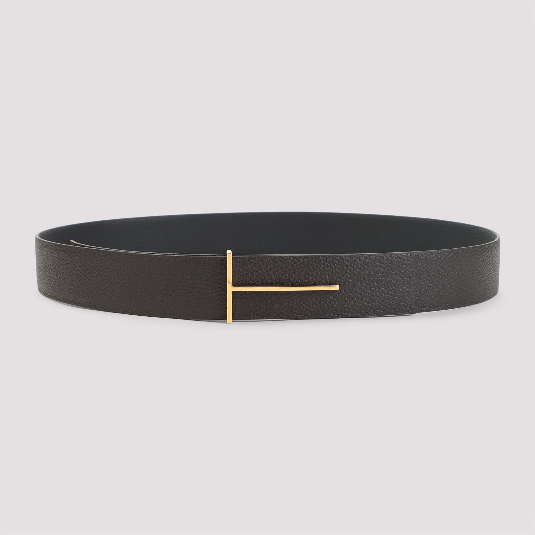 Calf Leather Belt Brown