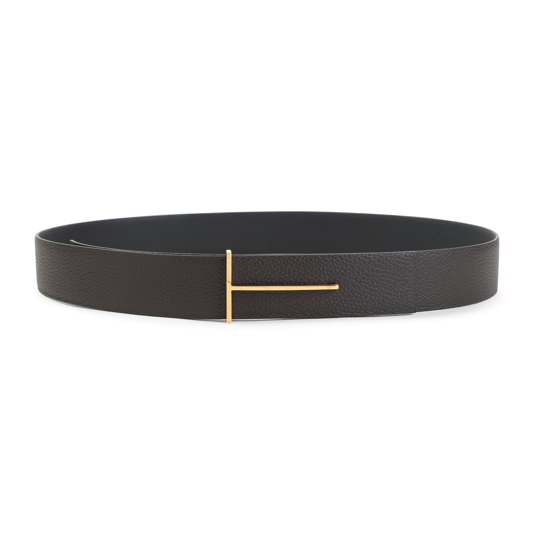 Calf Leather Belt Brown