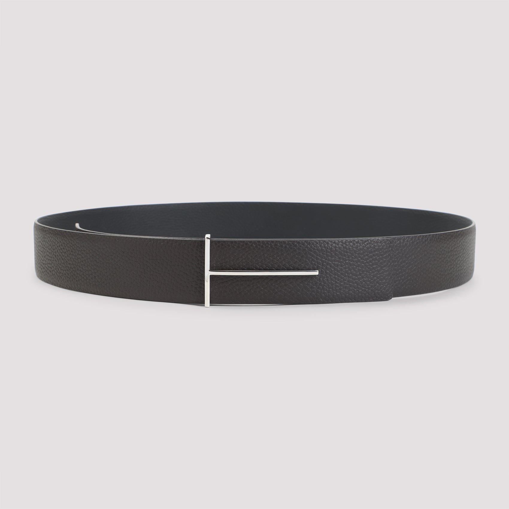 Calf Leather Belt Brown