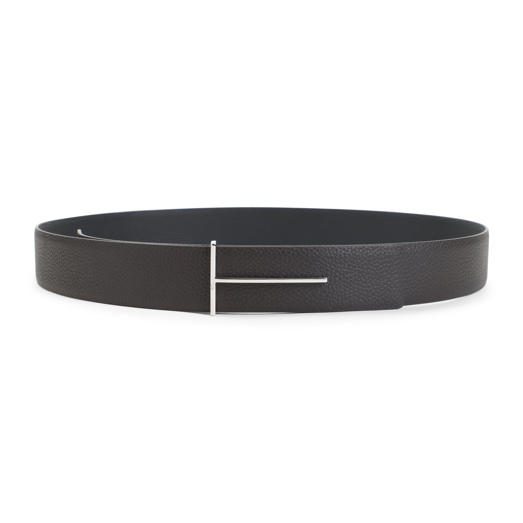 Calf Leather Belt Brown