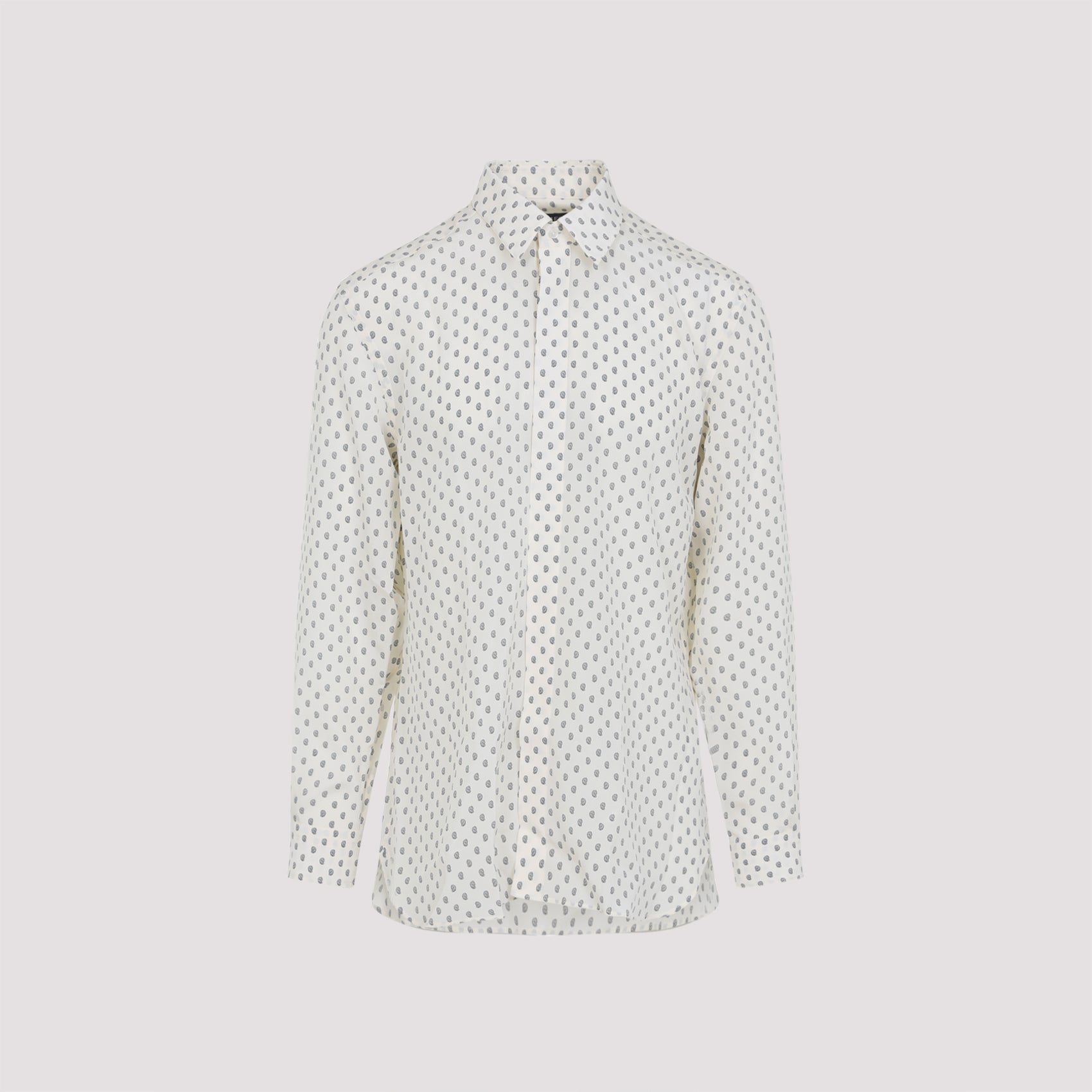 Fluid Shirt White Silk