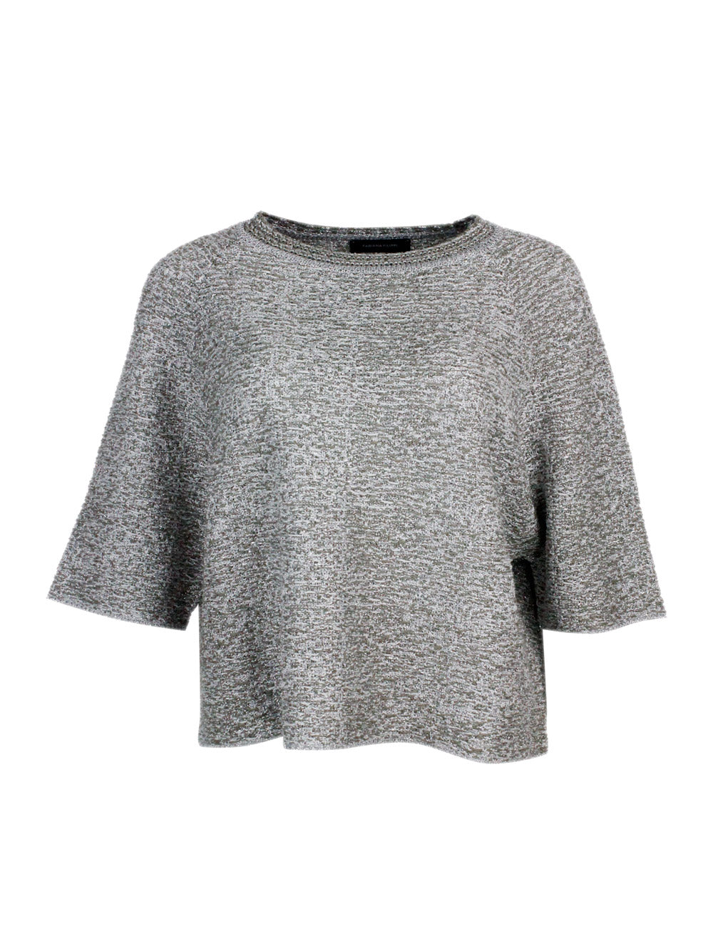 Fabiana Filippi Sweaters Grigio - Argento 68co 23vi 12me