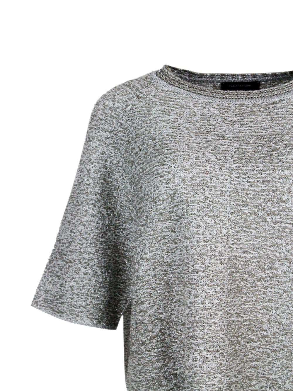 Fabiana Filippi Sweaters Grigio - Argento 68co 23vi 12me