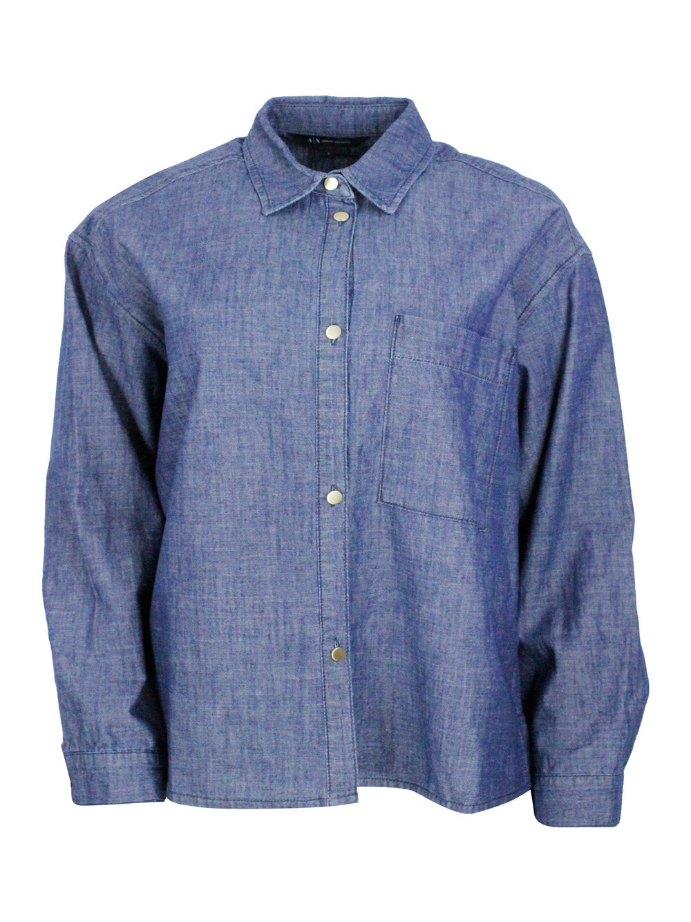 Armani Exchange Shirts Denim 100co