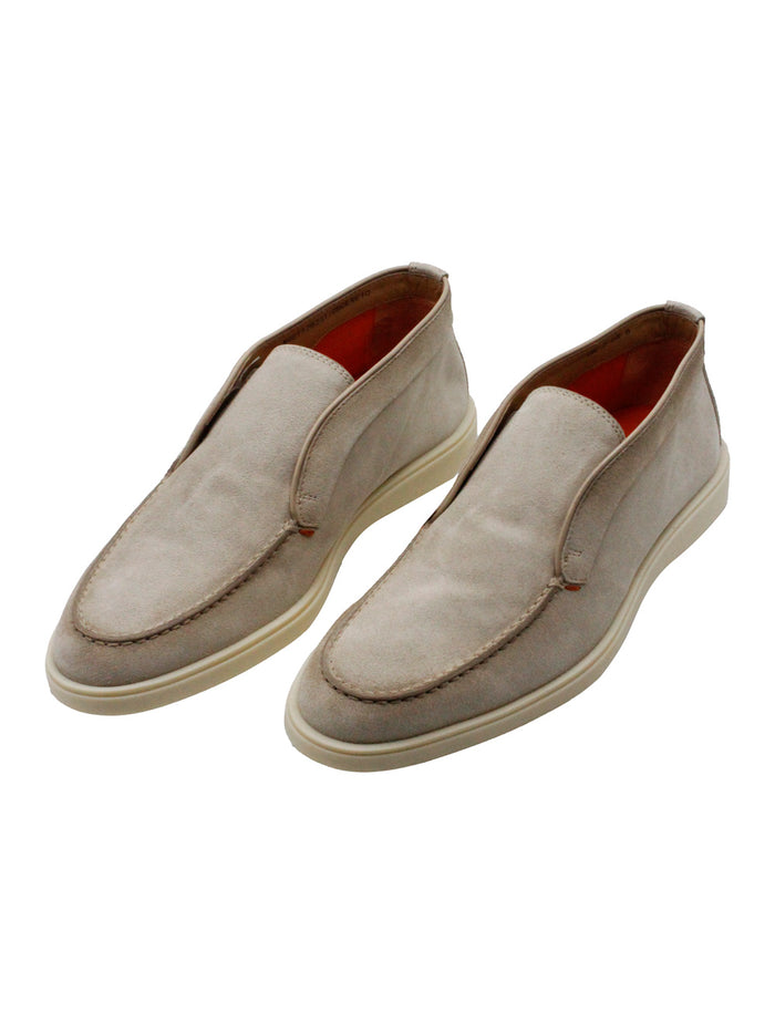 Santoni Flat Shoes Beige 100le