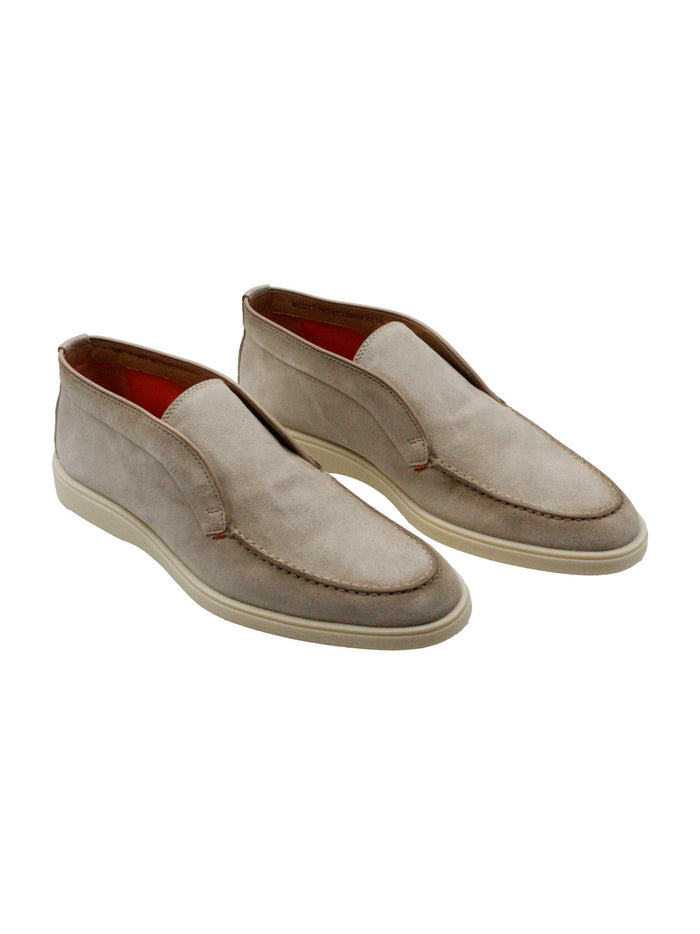 Santoni Flat Shoes Beige 100le