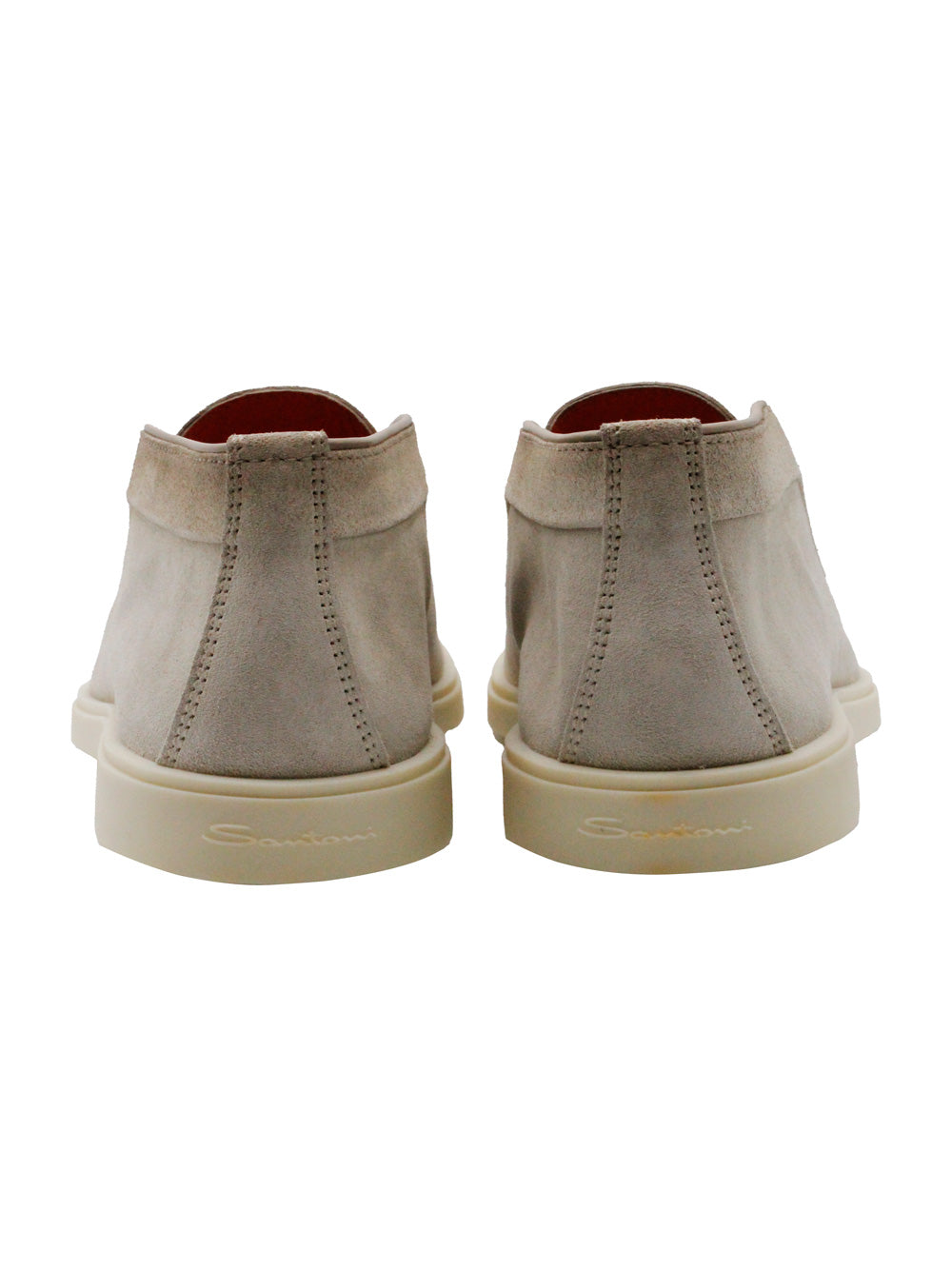 Santoni Flat Shoes Beige 100le