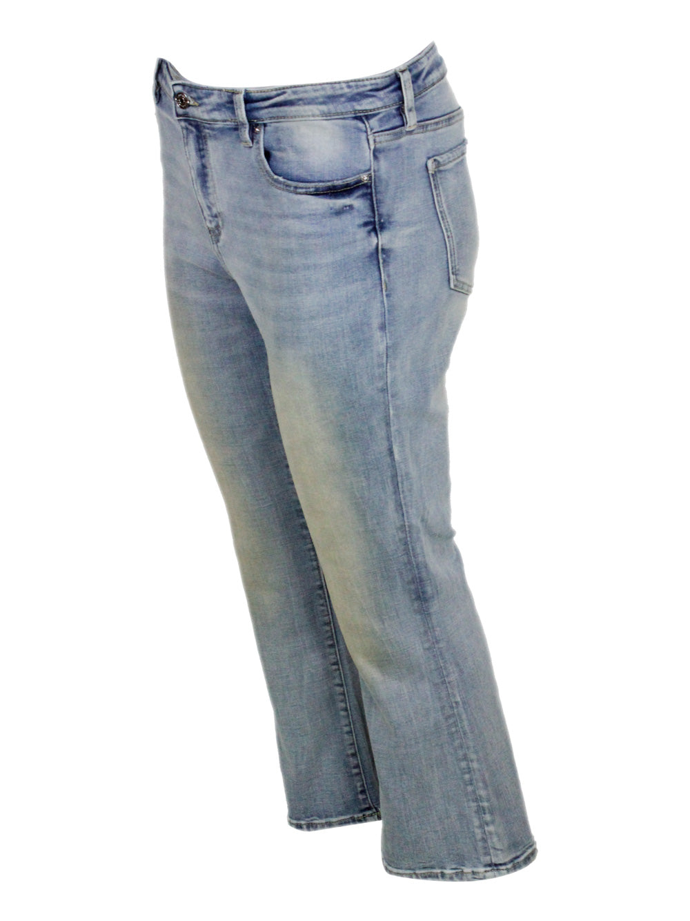 Armani Exchange Trousers Denim 58co 35ly 6pl
