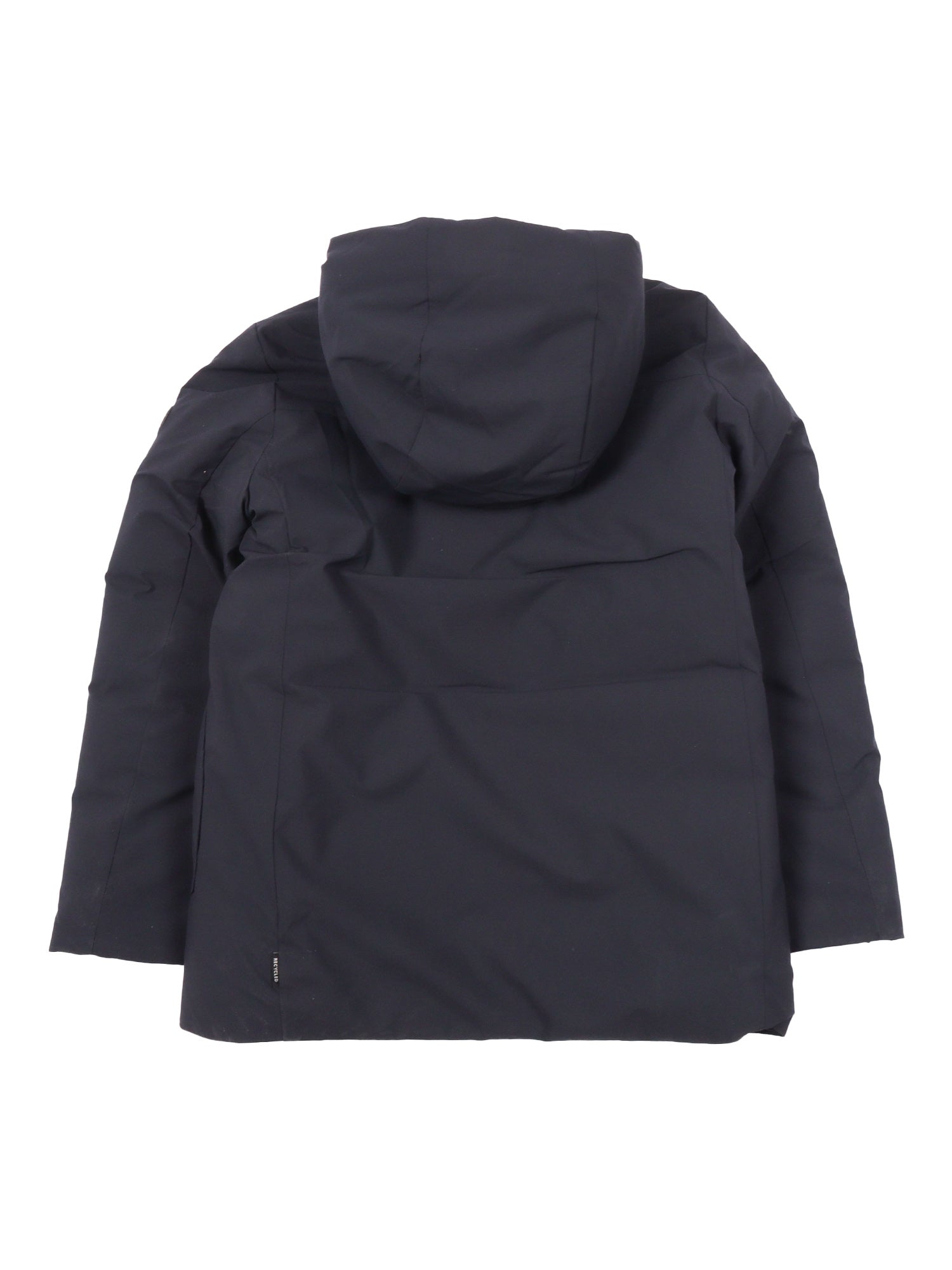 Albi Hooded Parka Blue Short Puffer