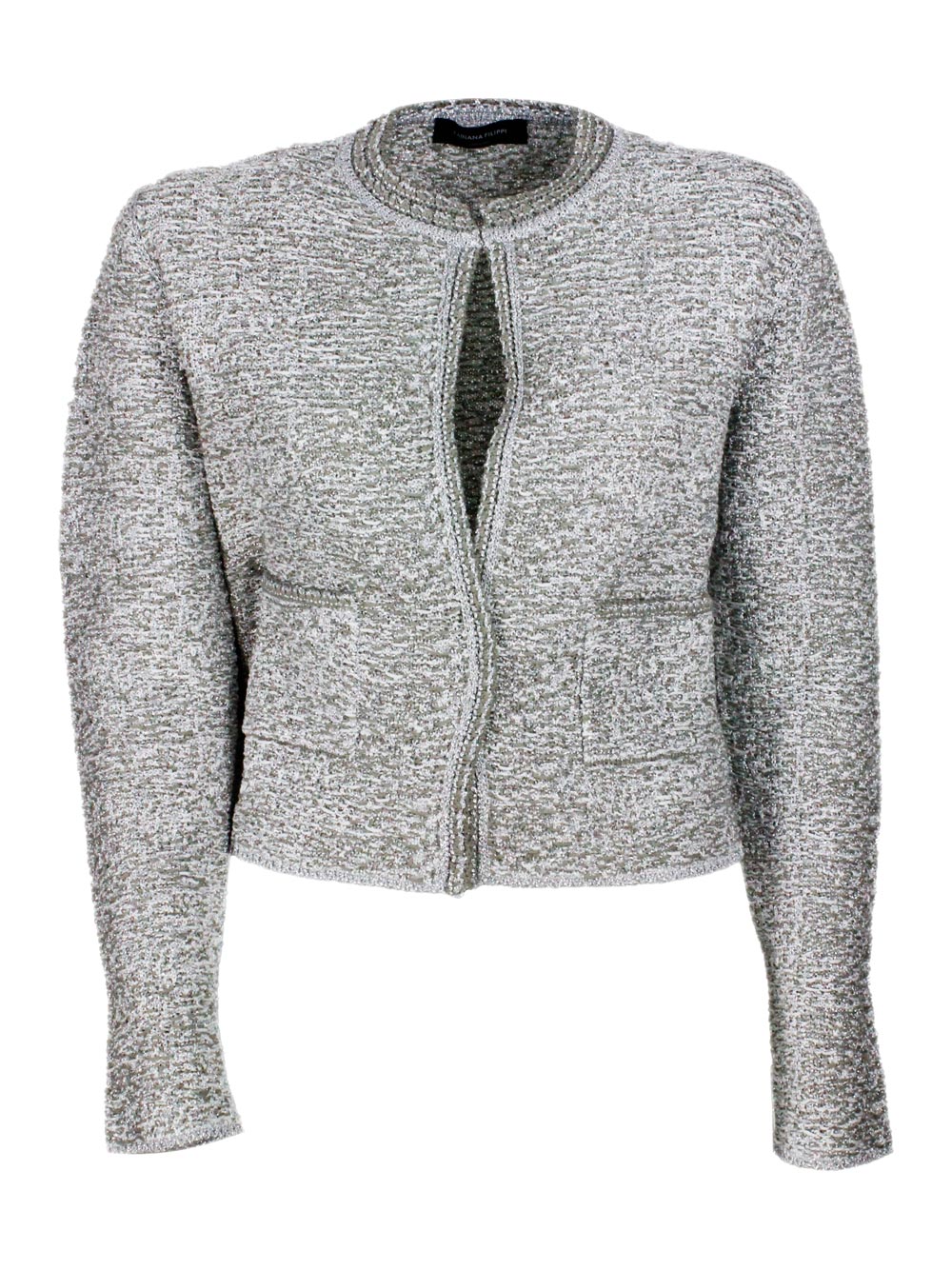 Fabiana Filippi Sweaters Grigio - Argento 65co 23vi 12me