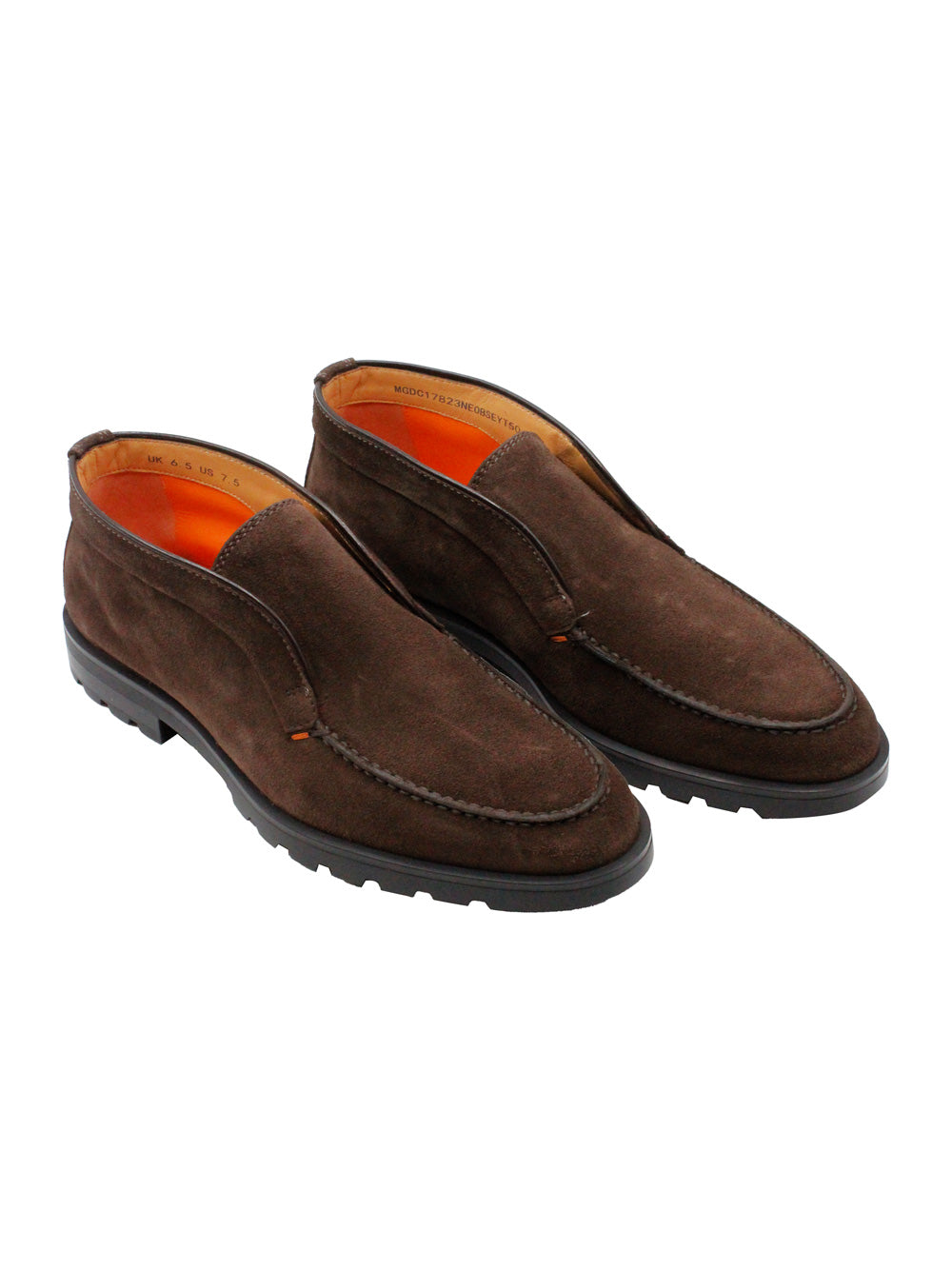 Santoni Flat Shoes Brown 100le