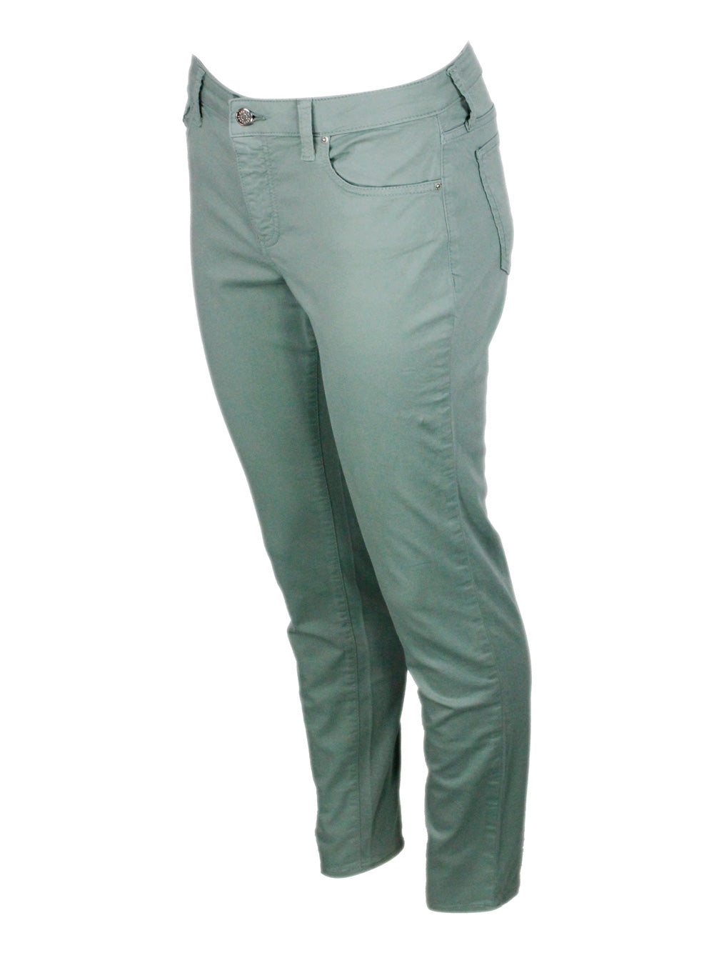 Armani Exchange Trousers Green 98co 2 Ea