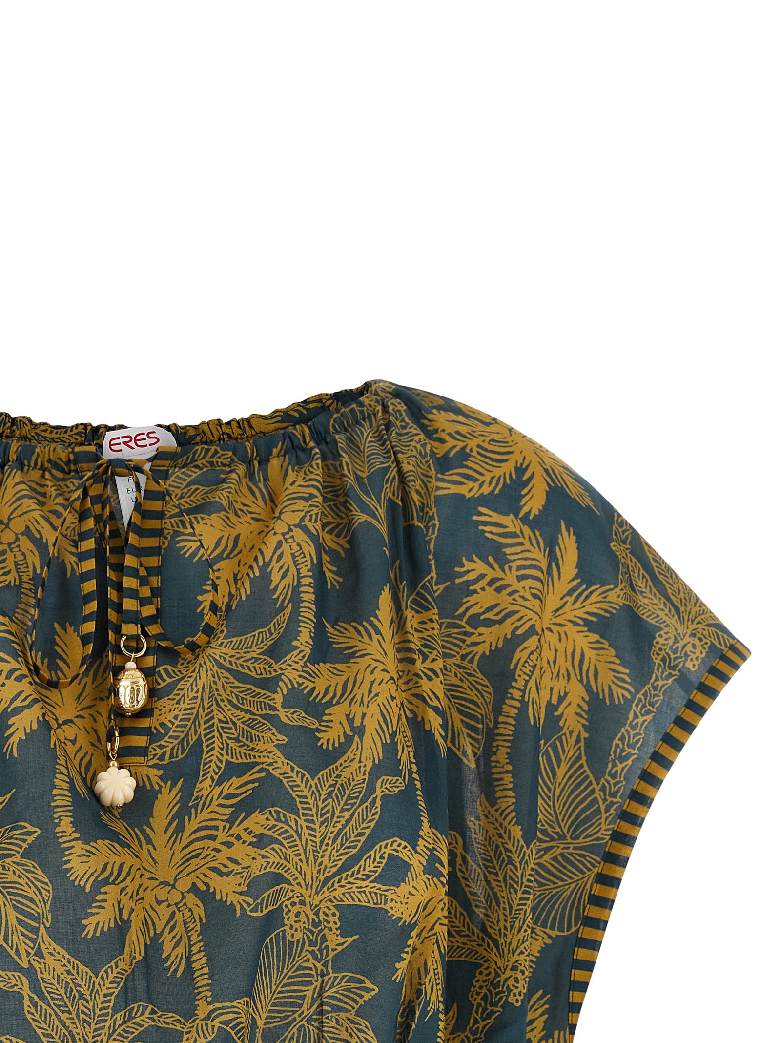 Crocodile top Multicolor Cotton Beachwear