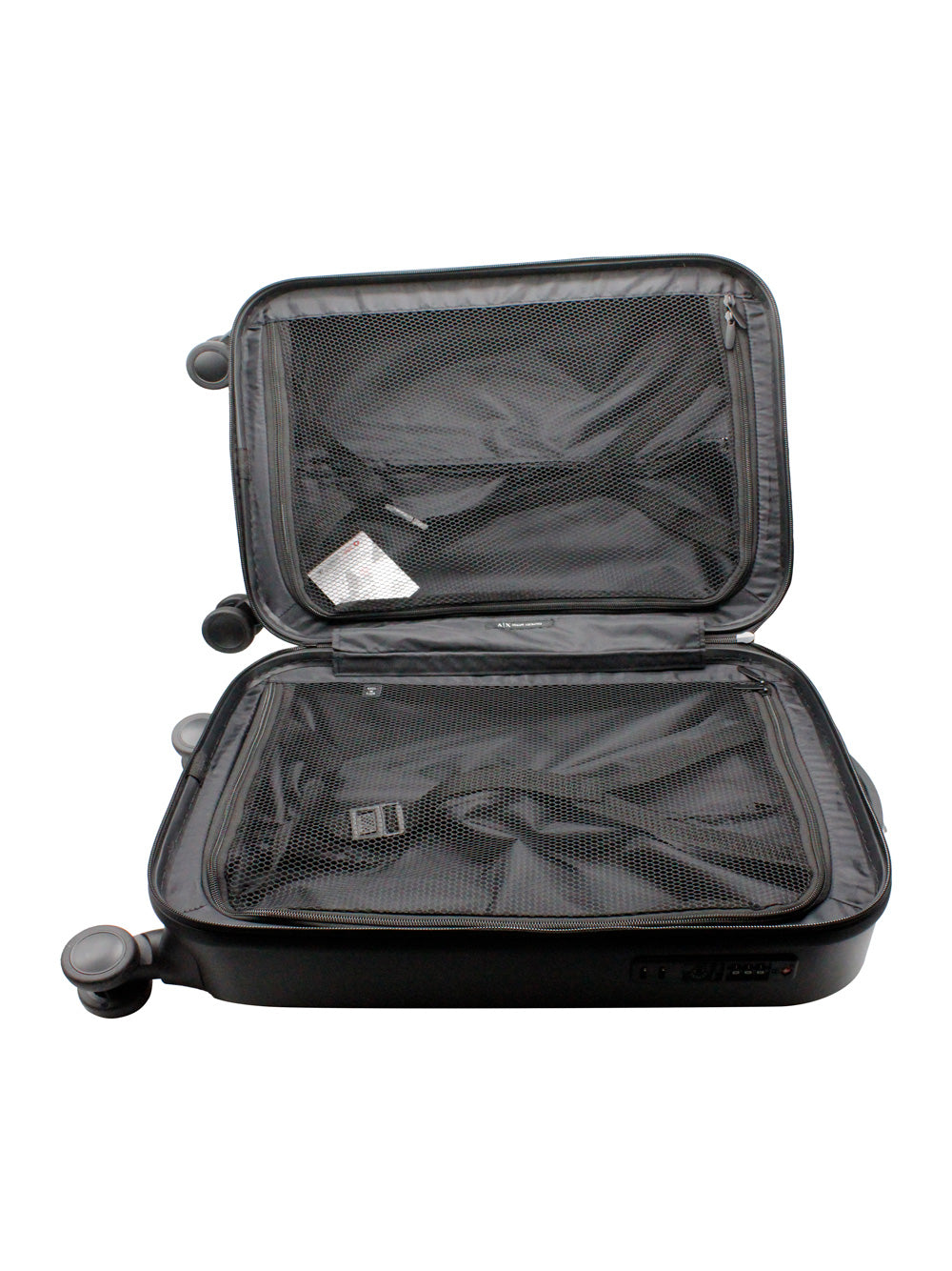 Armani Exchange Suitcases Black 100pvc