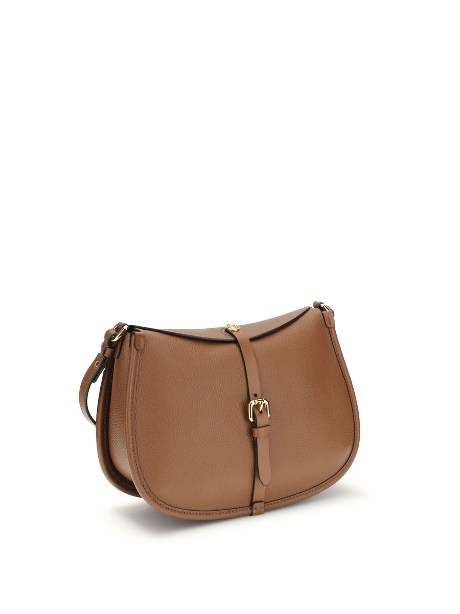 Medium Pony Bag M1384 Outer Calf Suede Shoulder