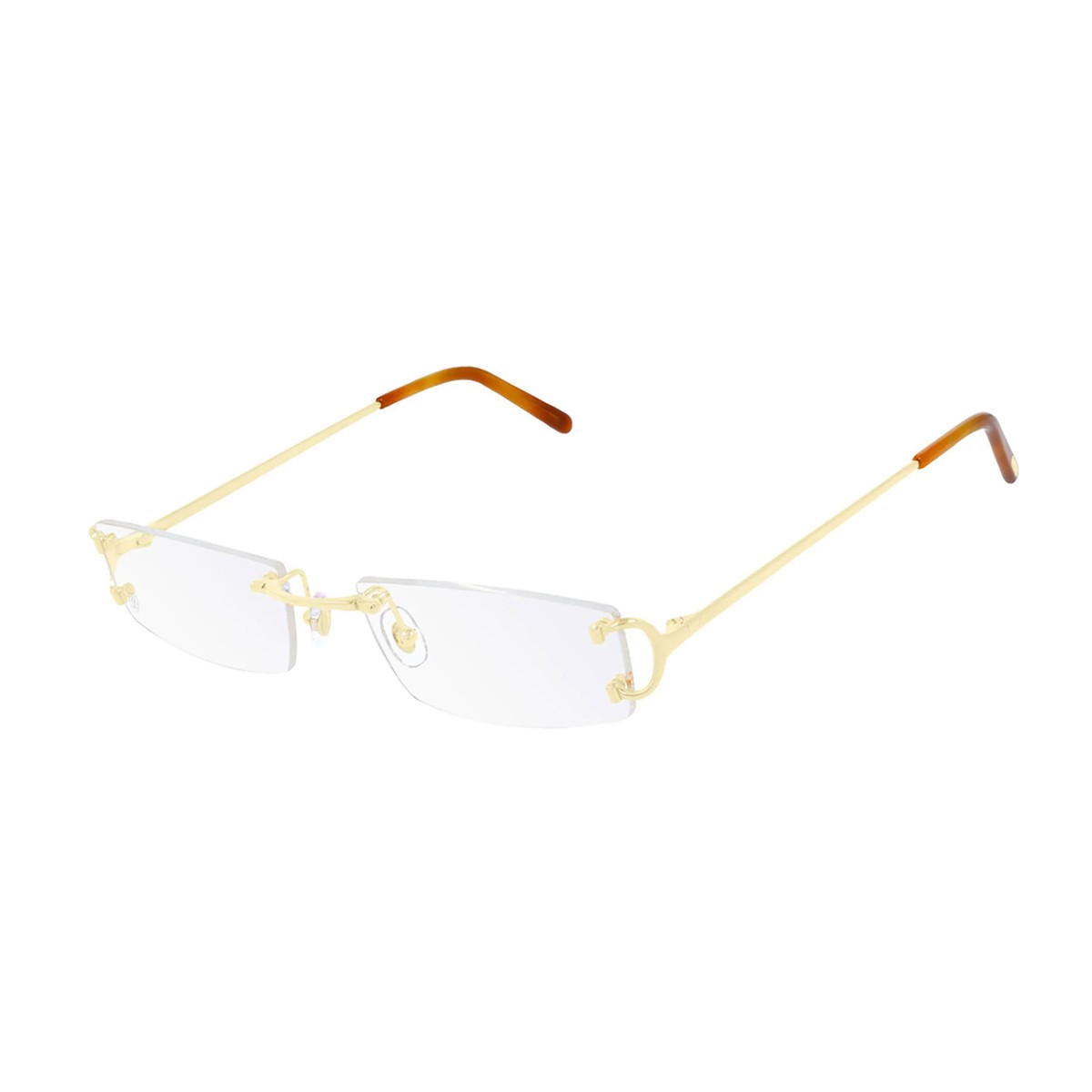 Cartier Ct0092o Decor C De Gold Metallo Sunglasses