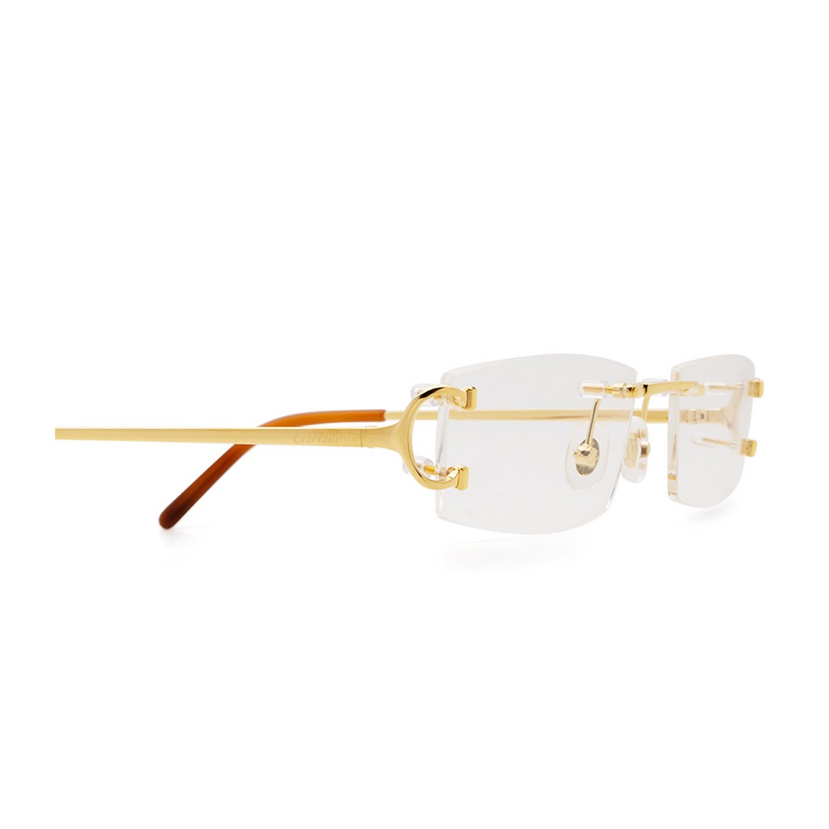 Cartier Ct0092o Decor C De Gold Metallo Sunglasses