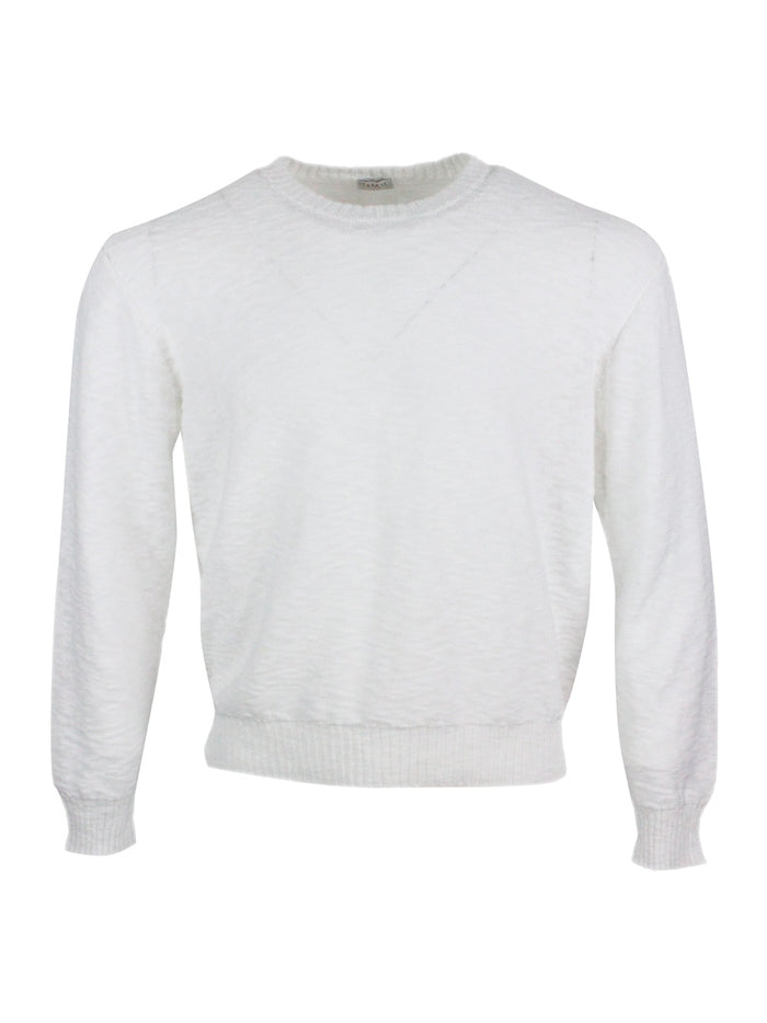 04651-A Trip A Bag Sweaters White 100co