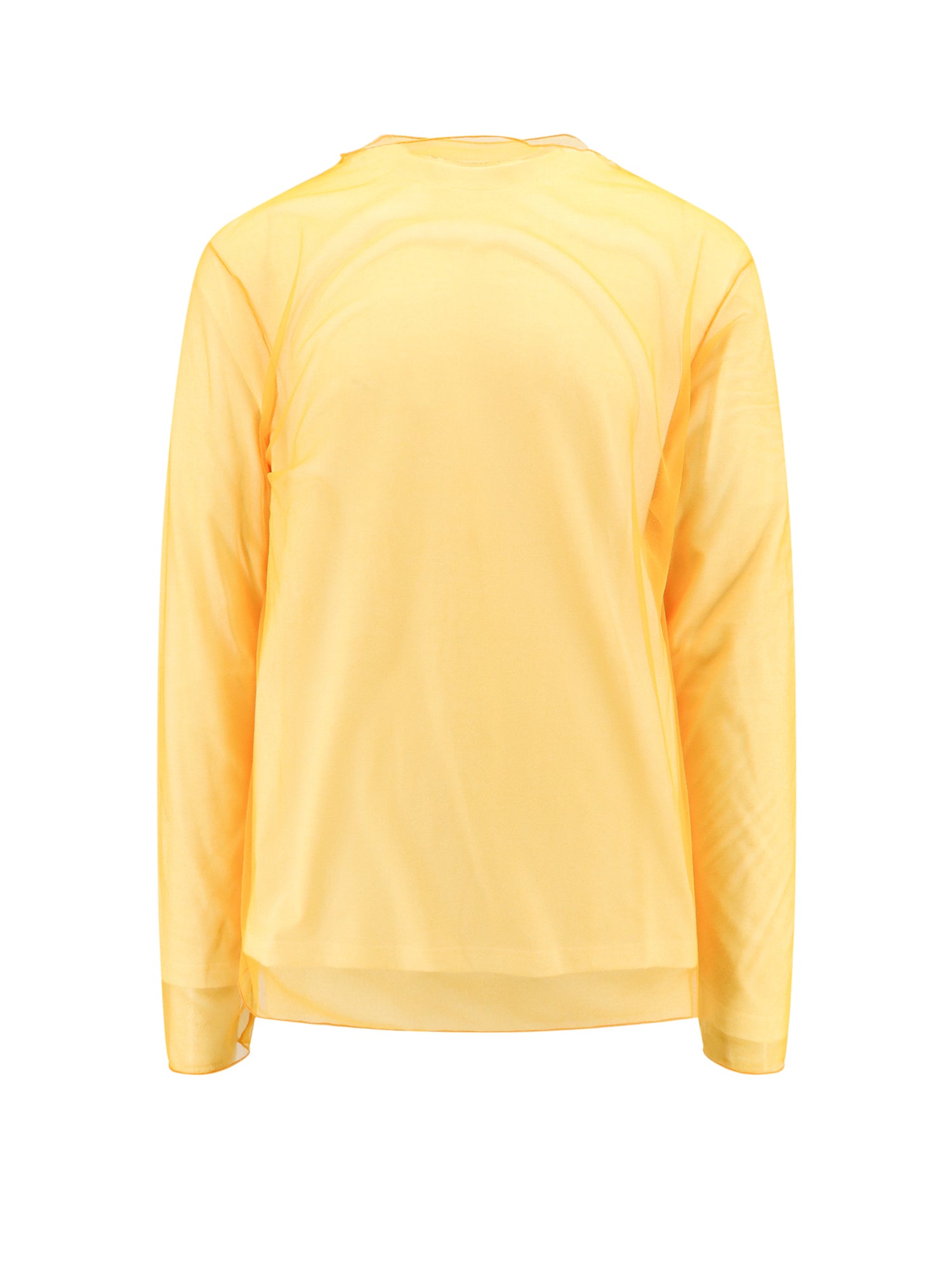 Jil Sander T-shirts and Polos Orange Cotone /poliestere