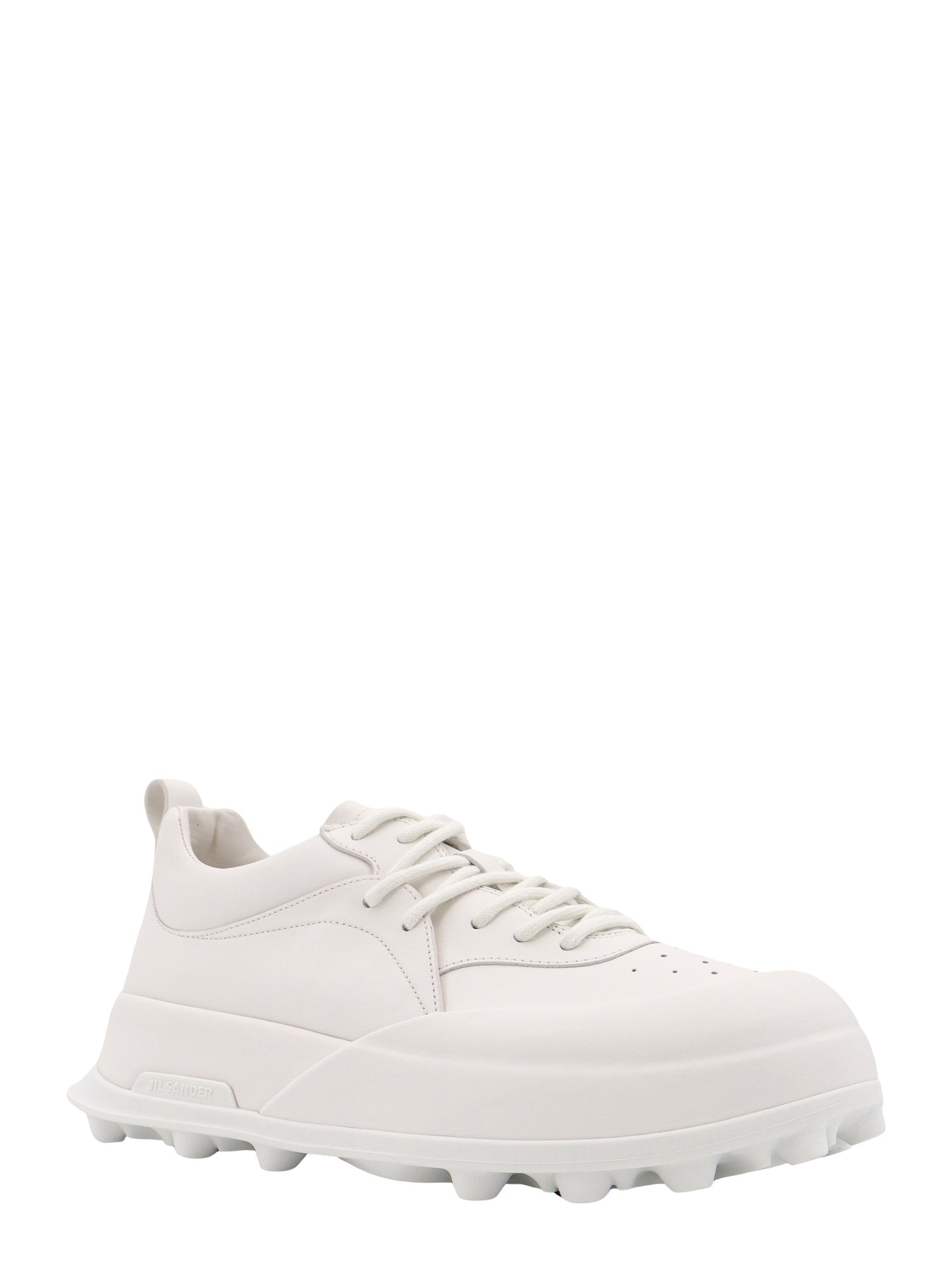 Jil Sander Sneakers White Pelle