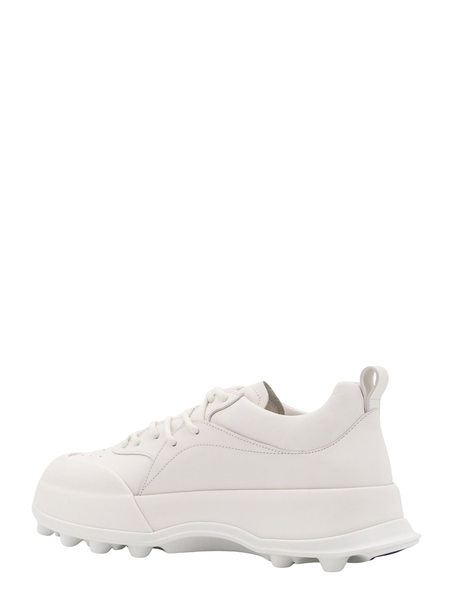 Jil Sander Sneakers White Pelle