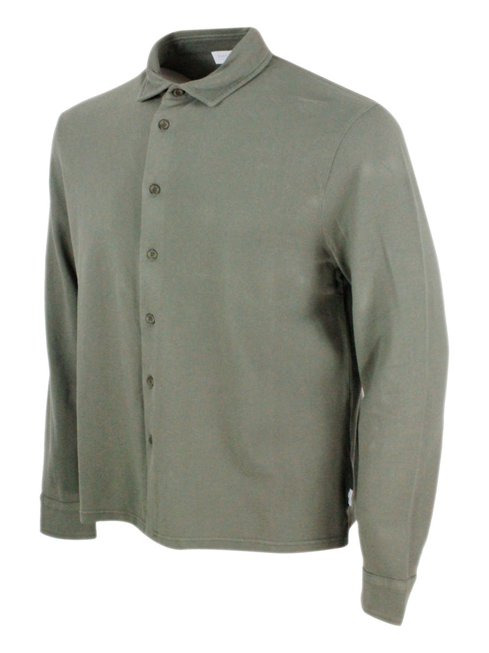 04651-A Trip A Bag Shirts Jungle Green 100co